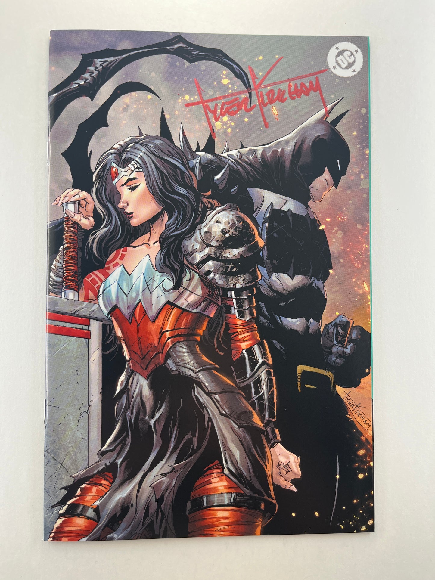 Absolute Wonder Woman #15 Comics Elite/Comic Traders/616 Comics Tyler Kirkham Virgin Variant (Feb 2026) (Signed by Tyler Kirkham w/COA)