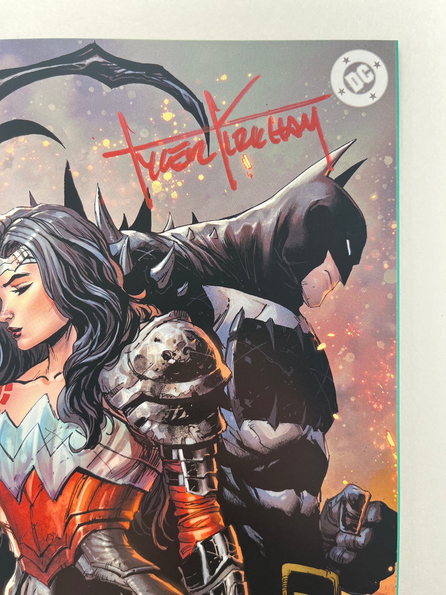 Absolute Wonder Woman #15 Comics Elite/Comic Traders/616 Comics Tyler Kirkham Virgin Variant (Feb 2026) (Signed by Tyler Kirkham w/COA)
