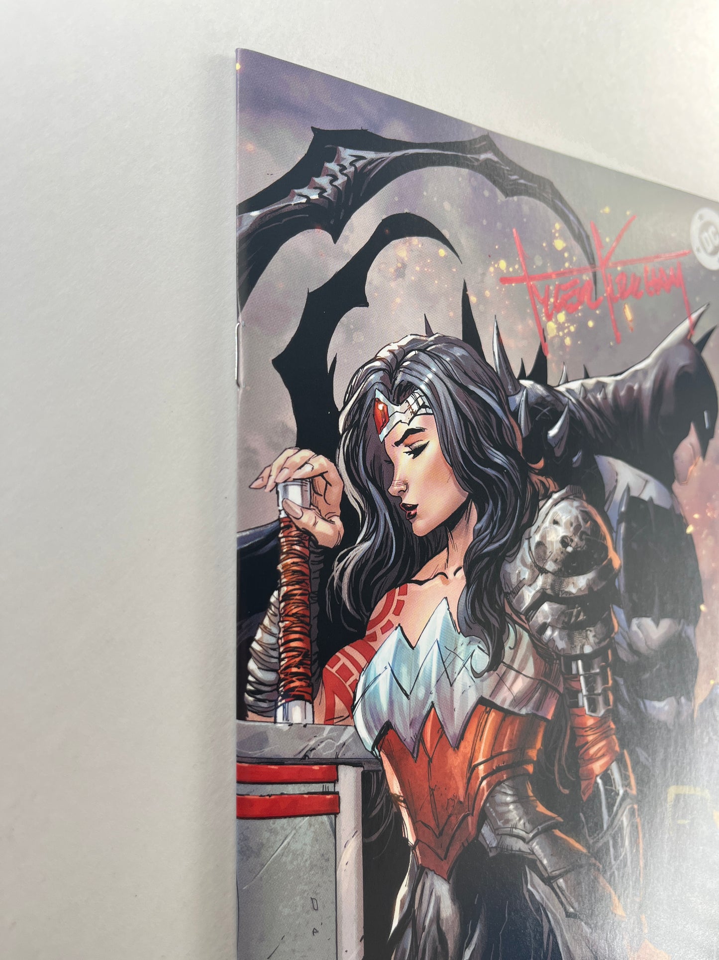 Absolute Wonder Woman #15 Comics Elite/Comic Traders/616 Comics Tyler Kirkham Virgin Variant (Feb 2026) (Signed by Tyler Kirkham w/COA)