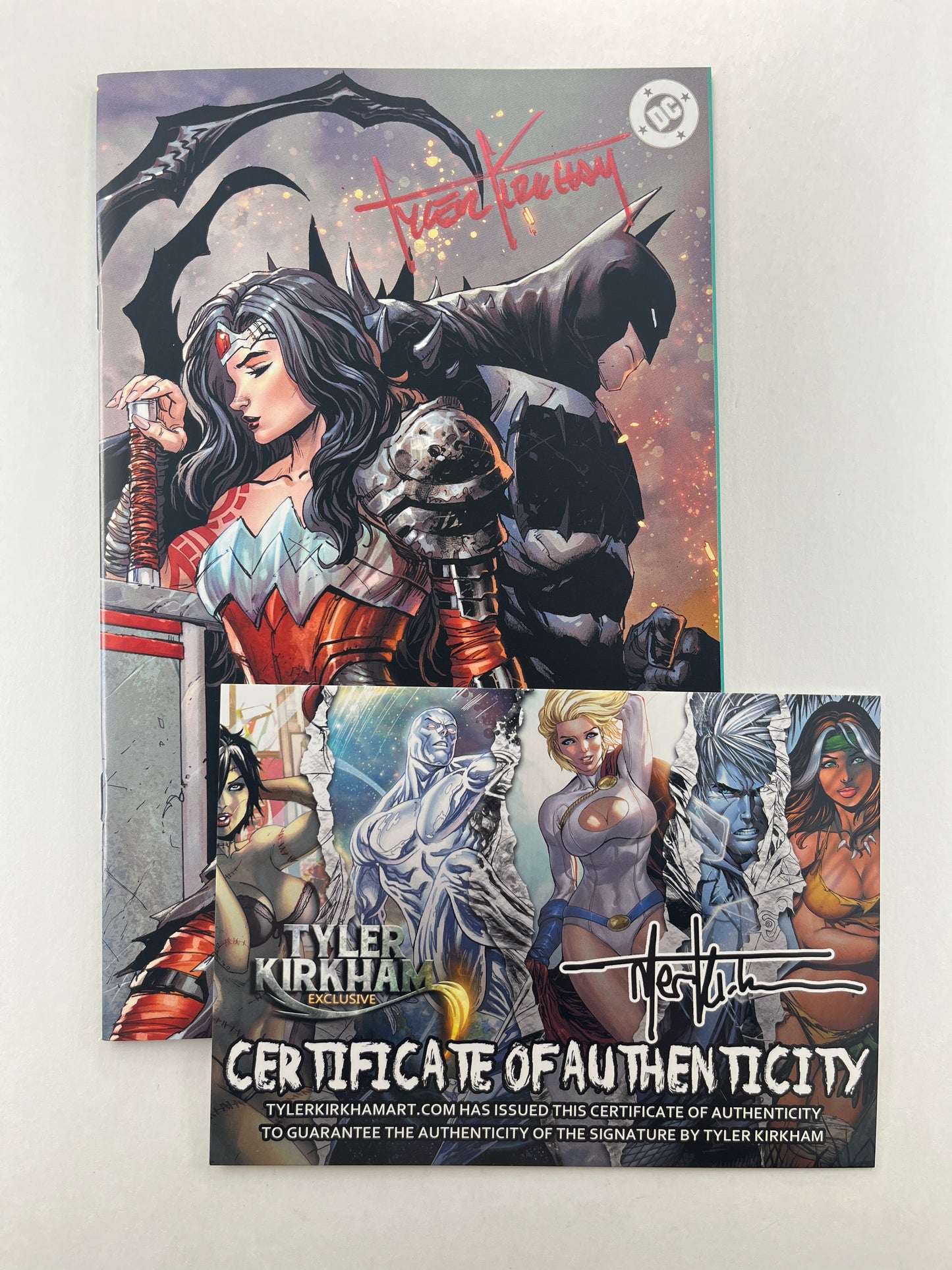 Absolute Wonder Woman #15 Comics Elite/Comic Traders/616 Comics Tyler Kirkham Virgin Variant (Feb 2026) (Signed by Tyler Kirkham w/COA)