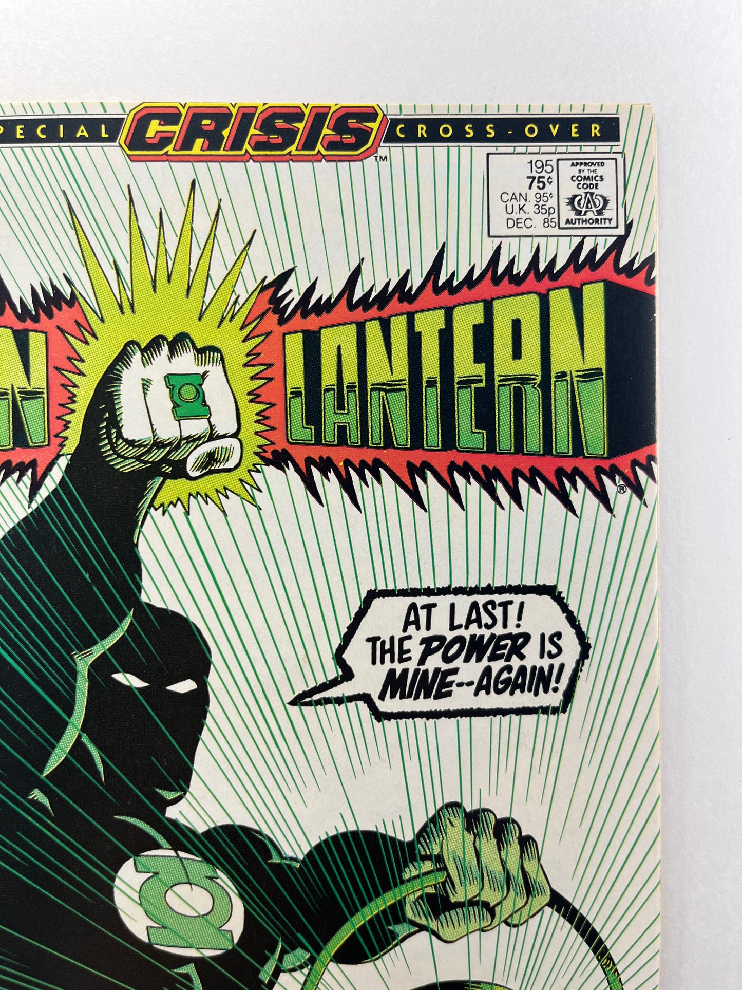 Green Lantern #195 (Dec 1985) (Guy Gardner Becomes Green Lantern)