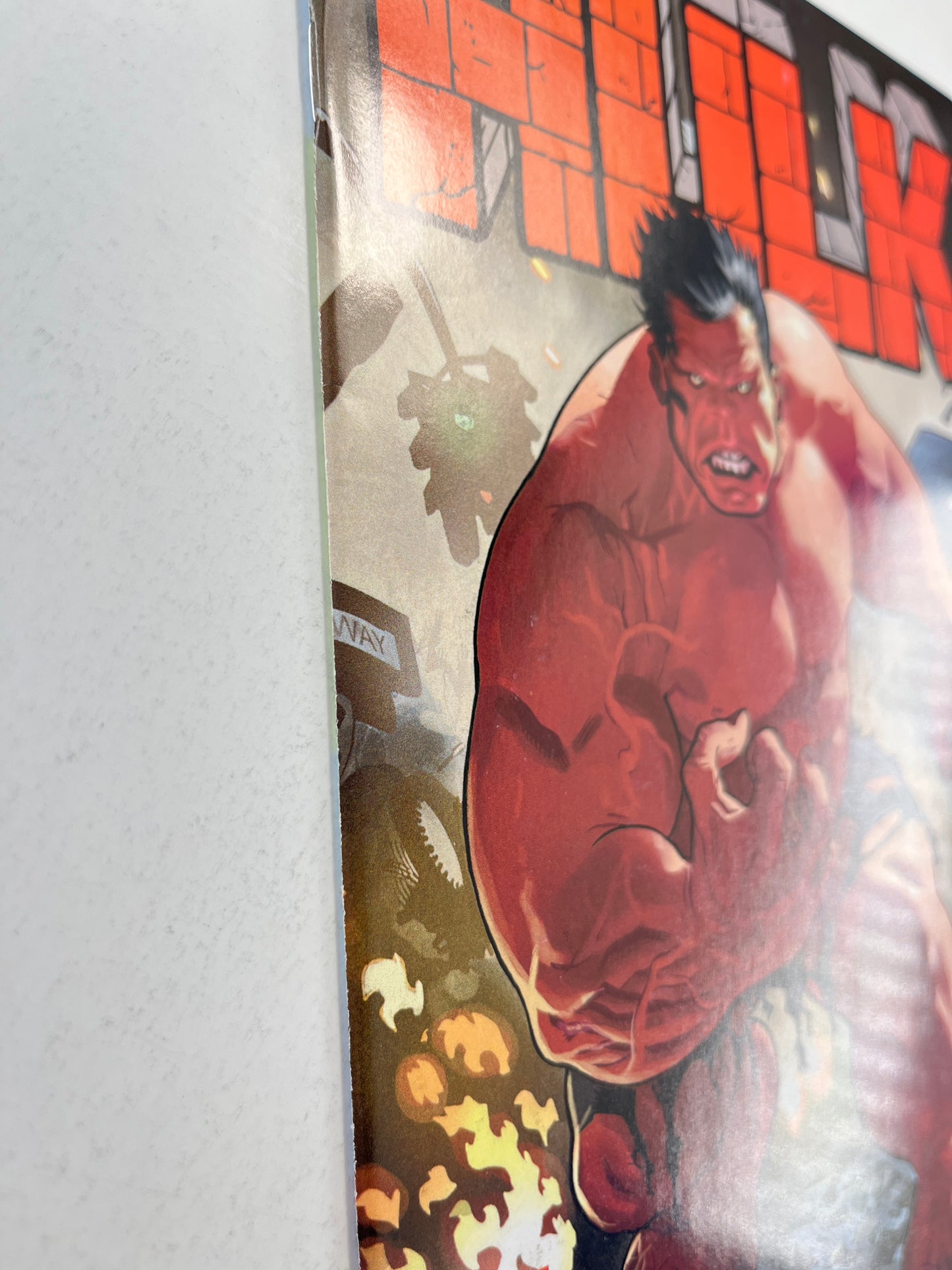 Hulk #1 1:20 Daniel Acuña Variant (Mar 2008) (1st Red Hulk)