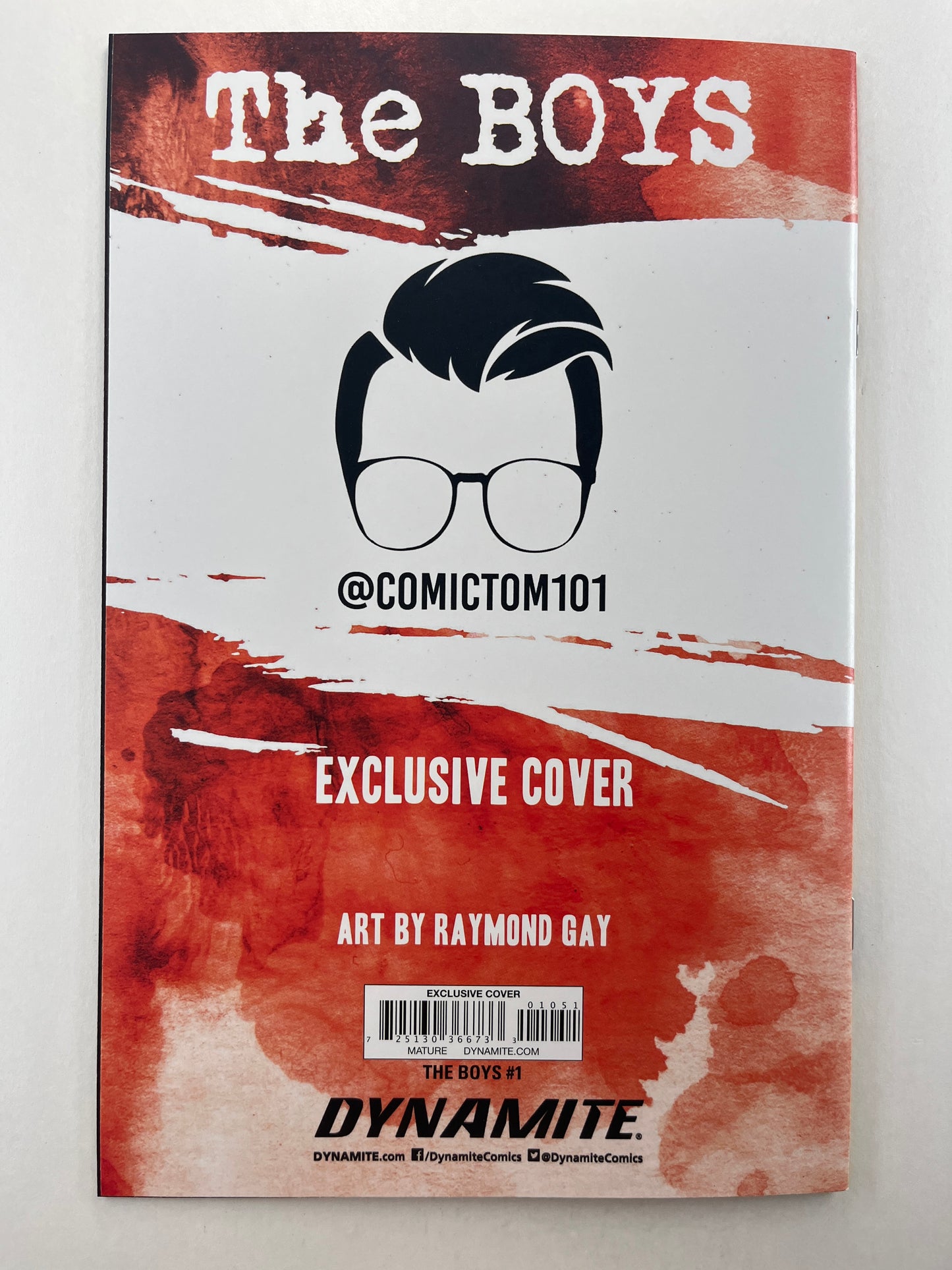 The Boys #1 Raymond Gay Superman Homage Variant (Oct 2006) (Limited to 999)