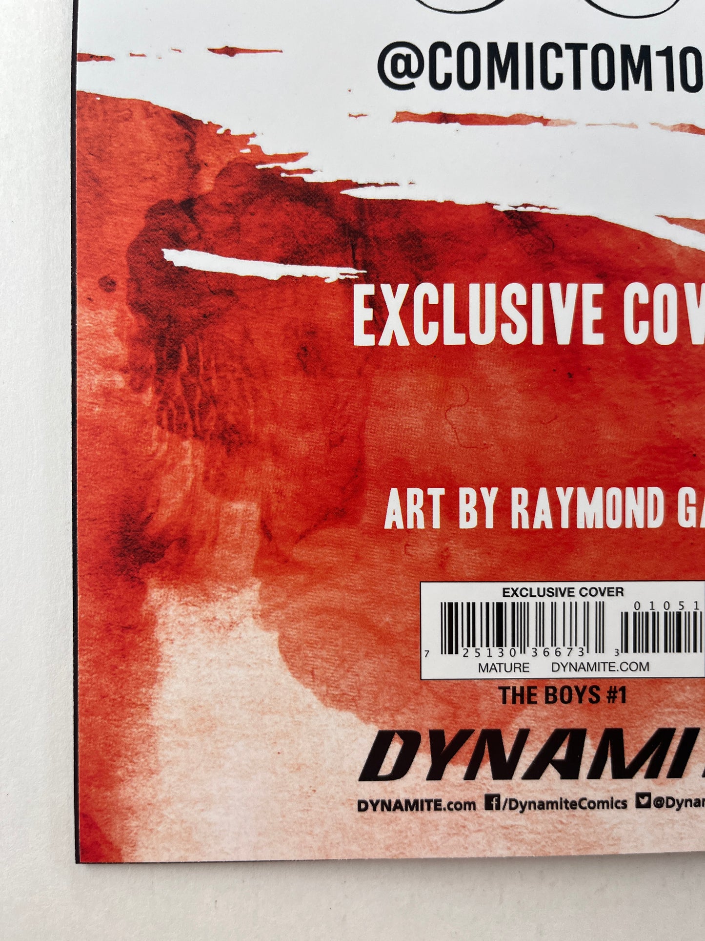 The Boys #1 Raymond Gay Superman Homage Variant (Oct 2006) (Limited to 999)