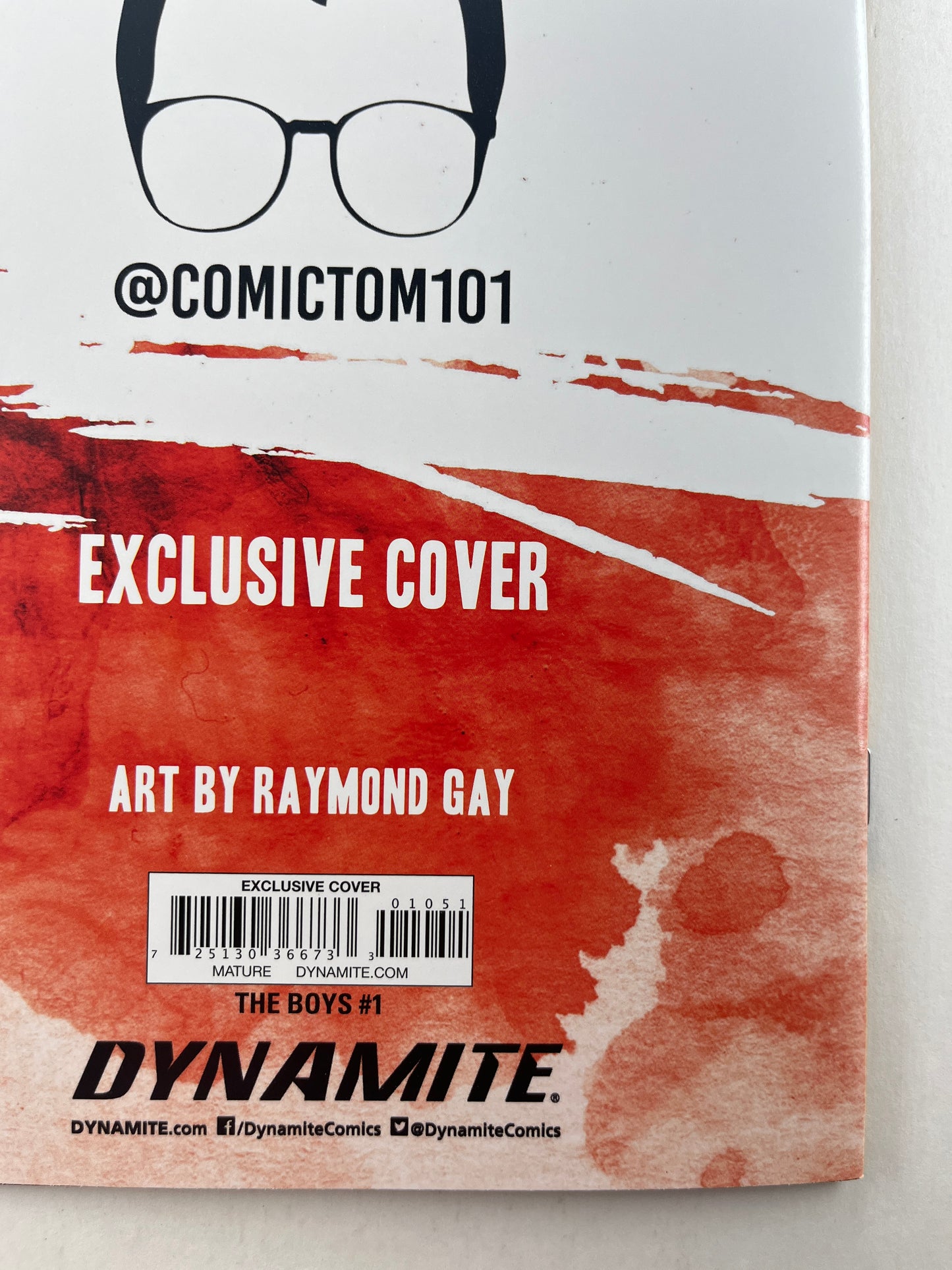 The Boys #1 Raymond Gay Superman Homage Variant (Oct 2006) (Limited to 999)