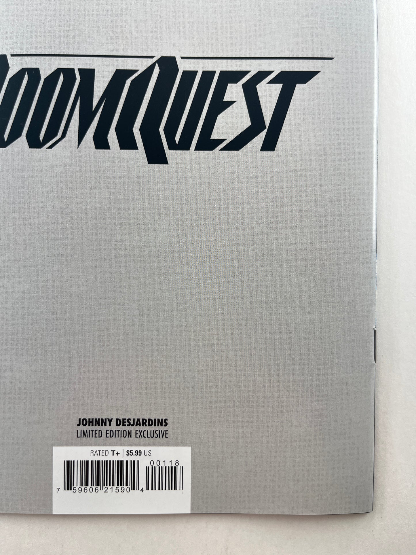 Doomquest #1 Big Dex Comics/Big Time Collectibles HeroesCon 2026 Johnny Desjardins Variant (May 2026)