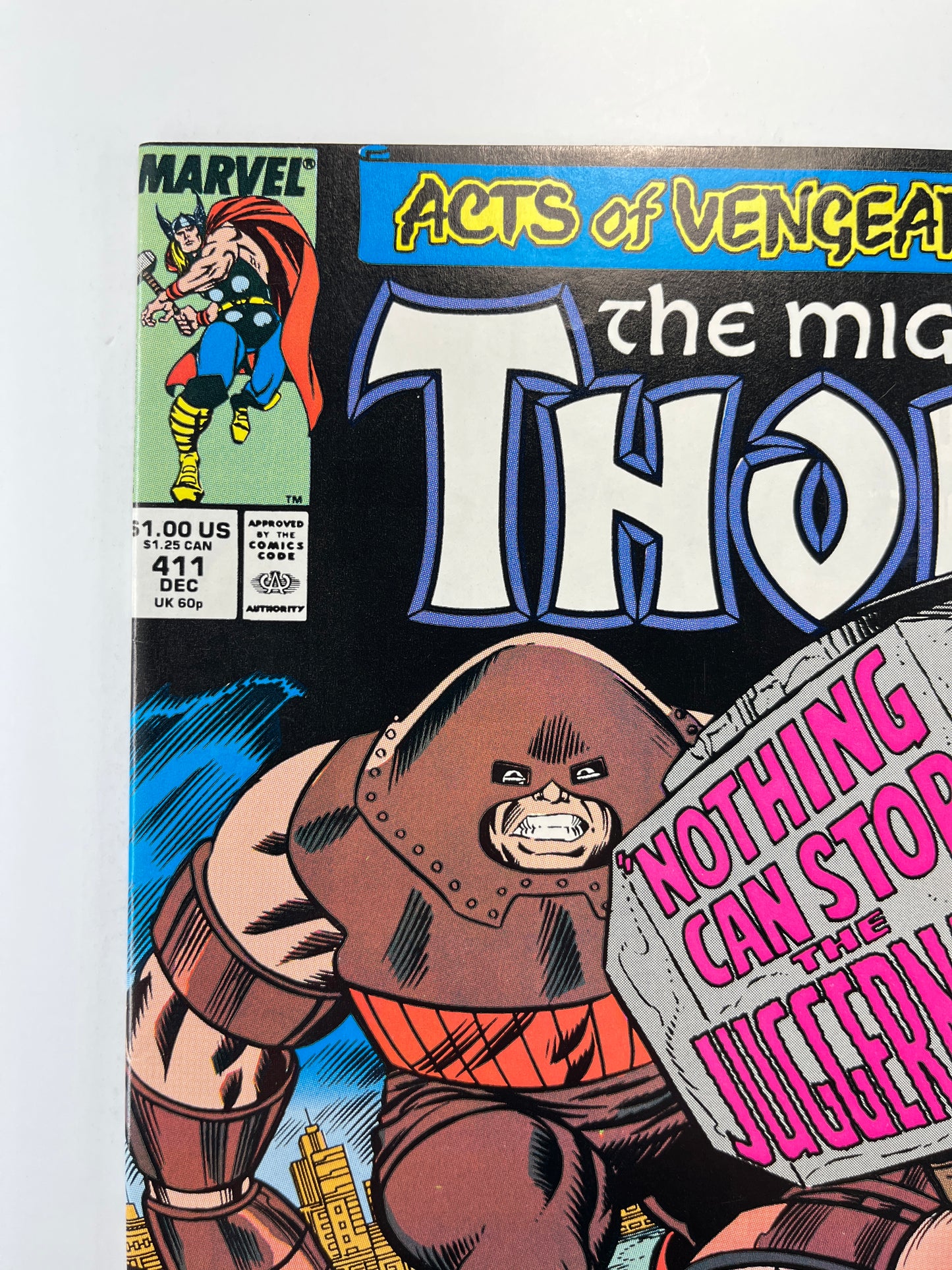Thor #411 (Dec 1989) (Cameo New Warriors)