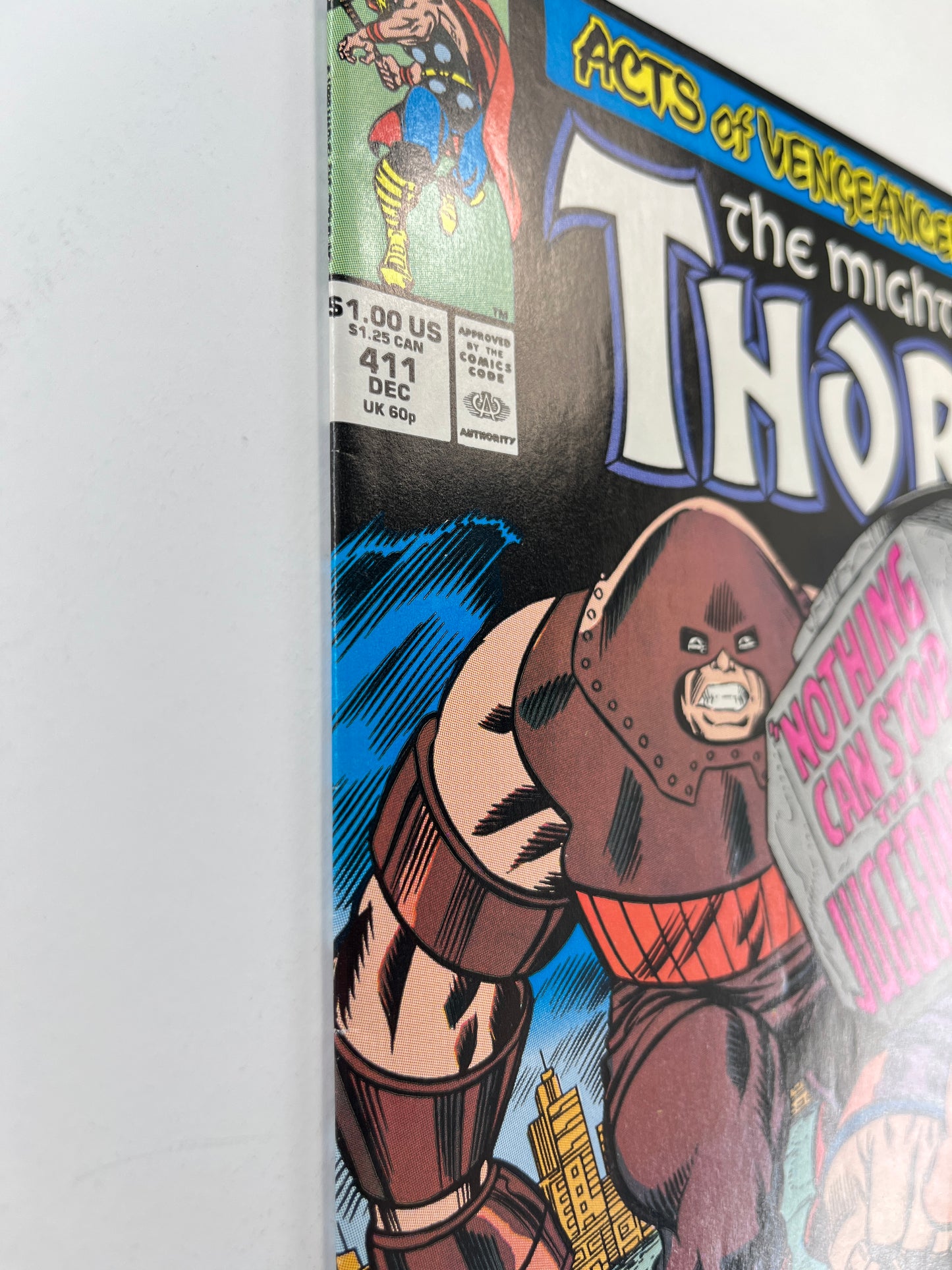 Thor #411 (Dec 1989) (Cameo New Warriors)