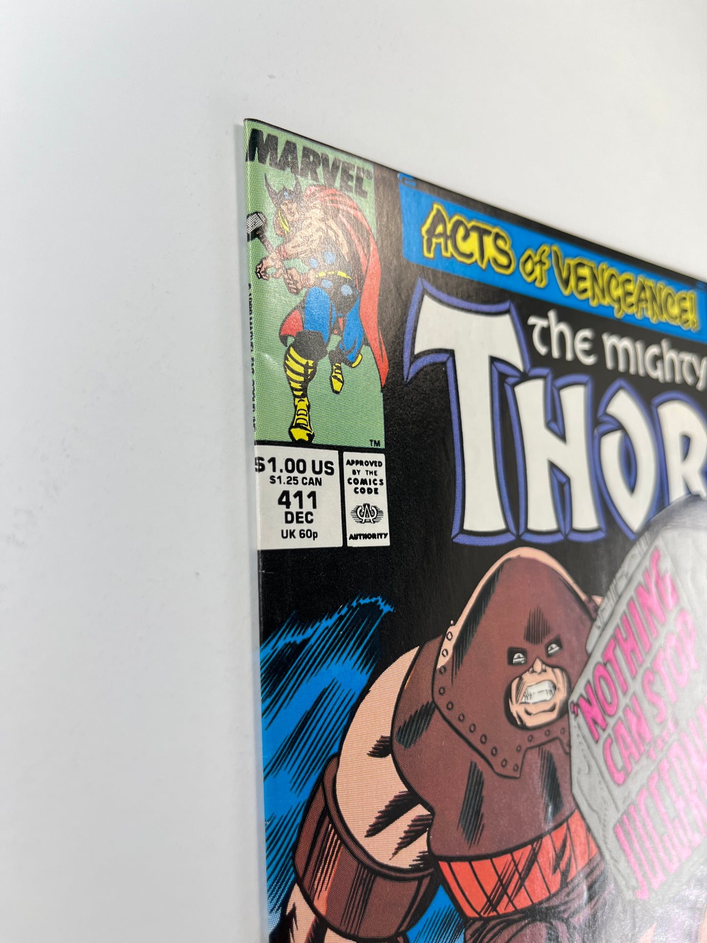 Thor #411 (Dec 1989) (Cameo New Warriors)