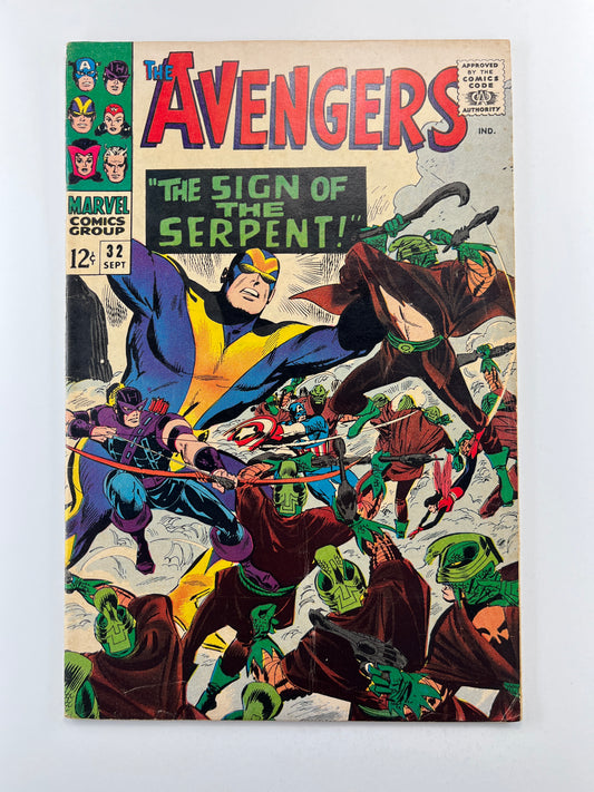 The Avengers #32 (Sep 1966) (1st Bill Foster)