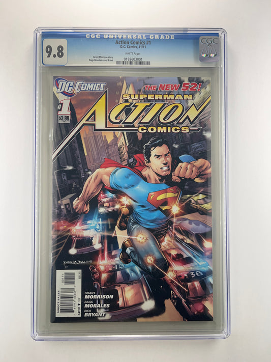 Action Comics #1 CGC 9.8 (Sep 2011)
