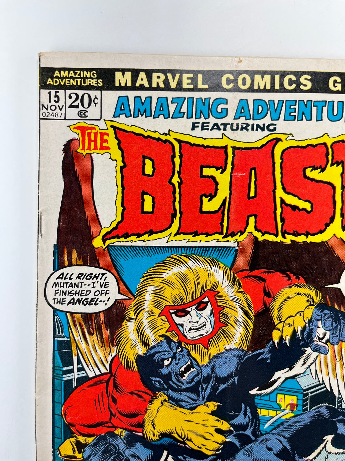 Amazing Adventures #15 (Nov 1972) (1st Blue Beast)