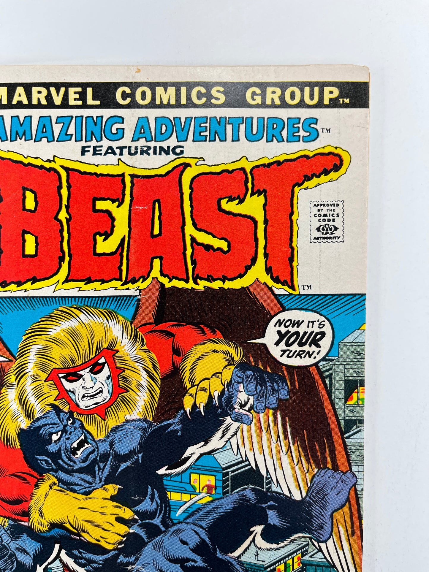 Amazing Adventures #15 (Nov 1972) (1st Blue Beast)