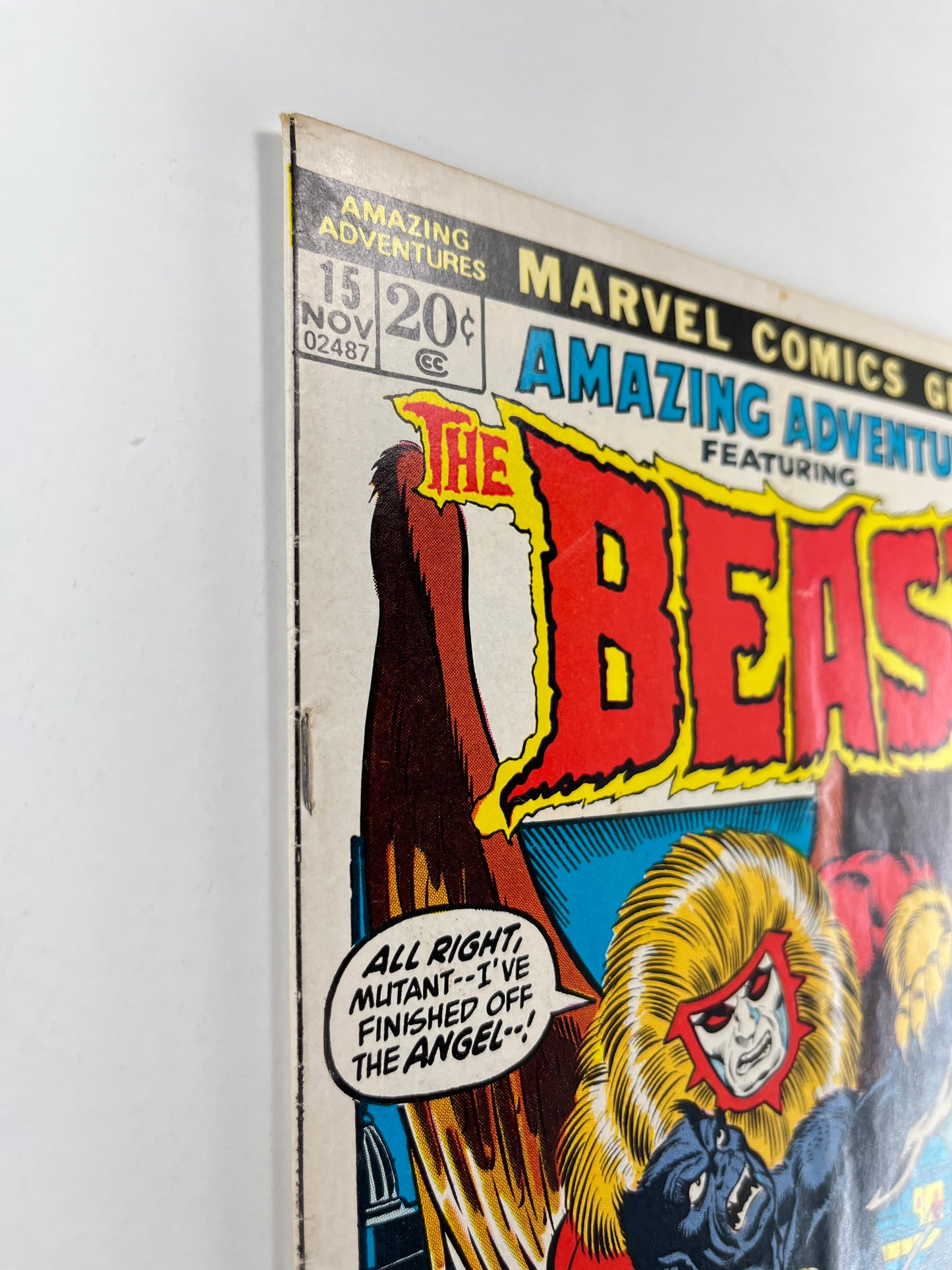 Amazing Adventures #15 (Nov 1972) (1st Blue Beast)