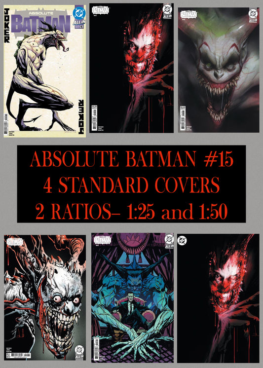 ABSOLUTE BATMAN #15 DELUXE BUNDLE (Limit 1 Per Customer) (REL:12/10)