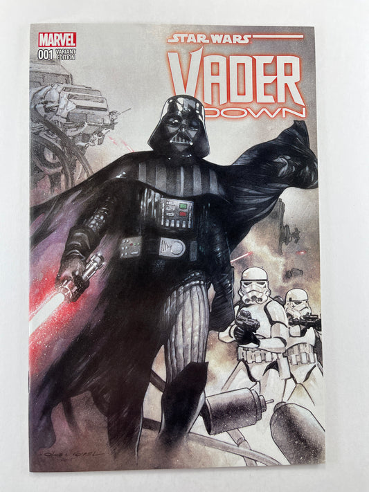 Star Wars: Vader Down #1 Dynamic Forces Olivier Coipel Variant (Nov 2015) (With COA)