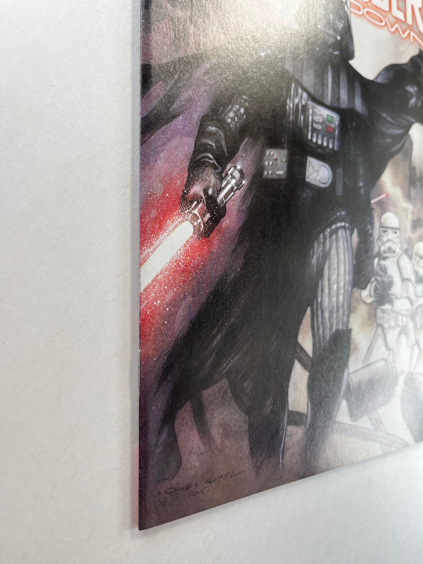 Star Wars: Vader Down #1 Dynamic Forces Olivier Coipel Variant (Nov 2015) (With COA)