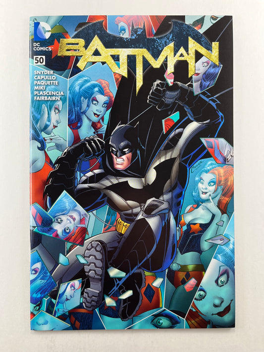 Batman #50 Dynamic Forces Amanda Conner Batman v Superman Connecting Variant (Mar 2016) (With COA)