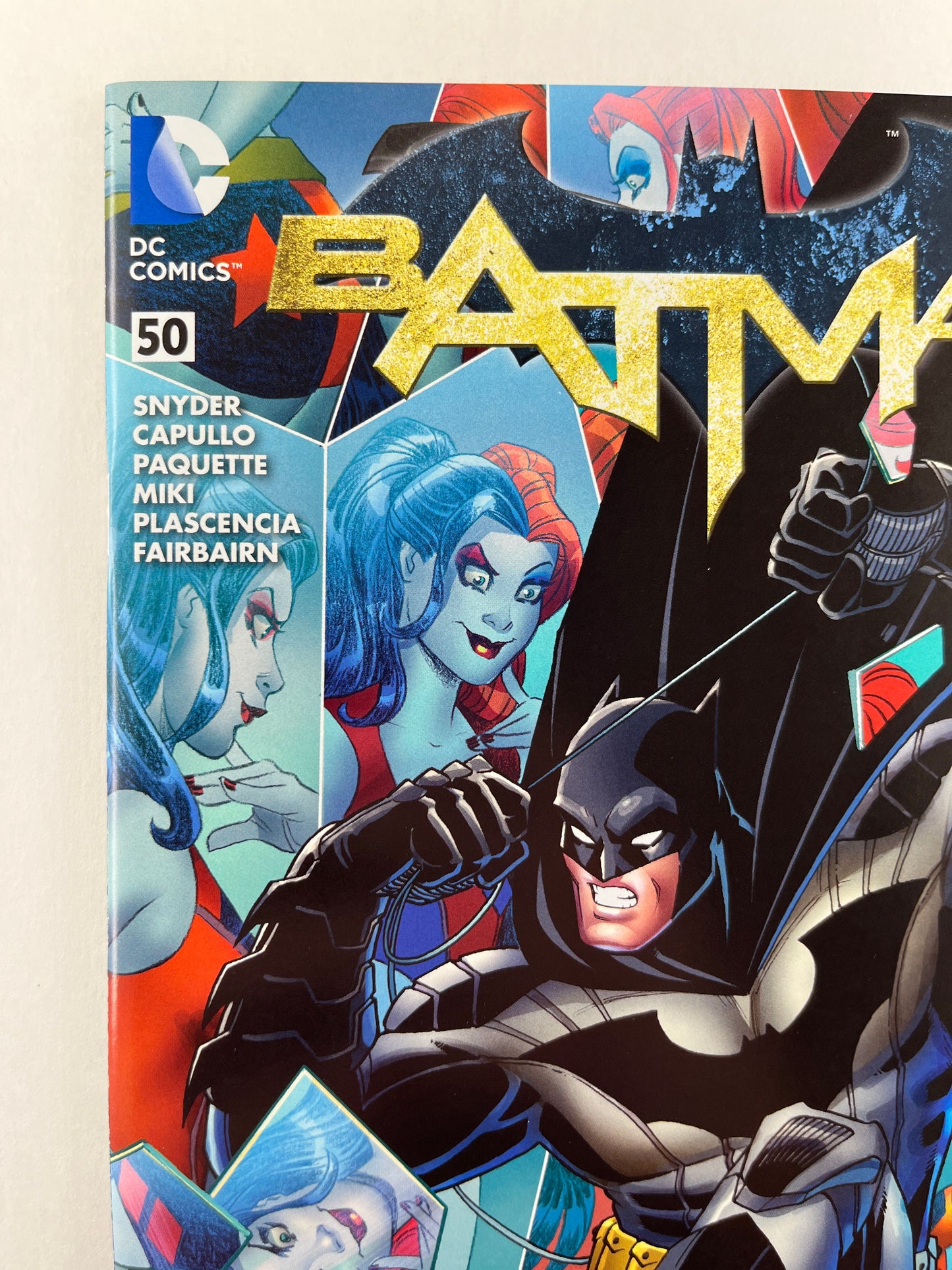 Batman #50 Dynamic Forces Amanda Conner Batman v Superman Connecting Variant (Mar 2016) (With COA)