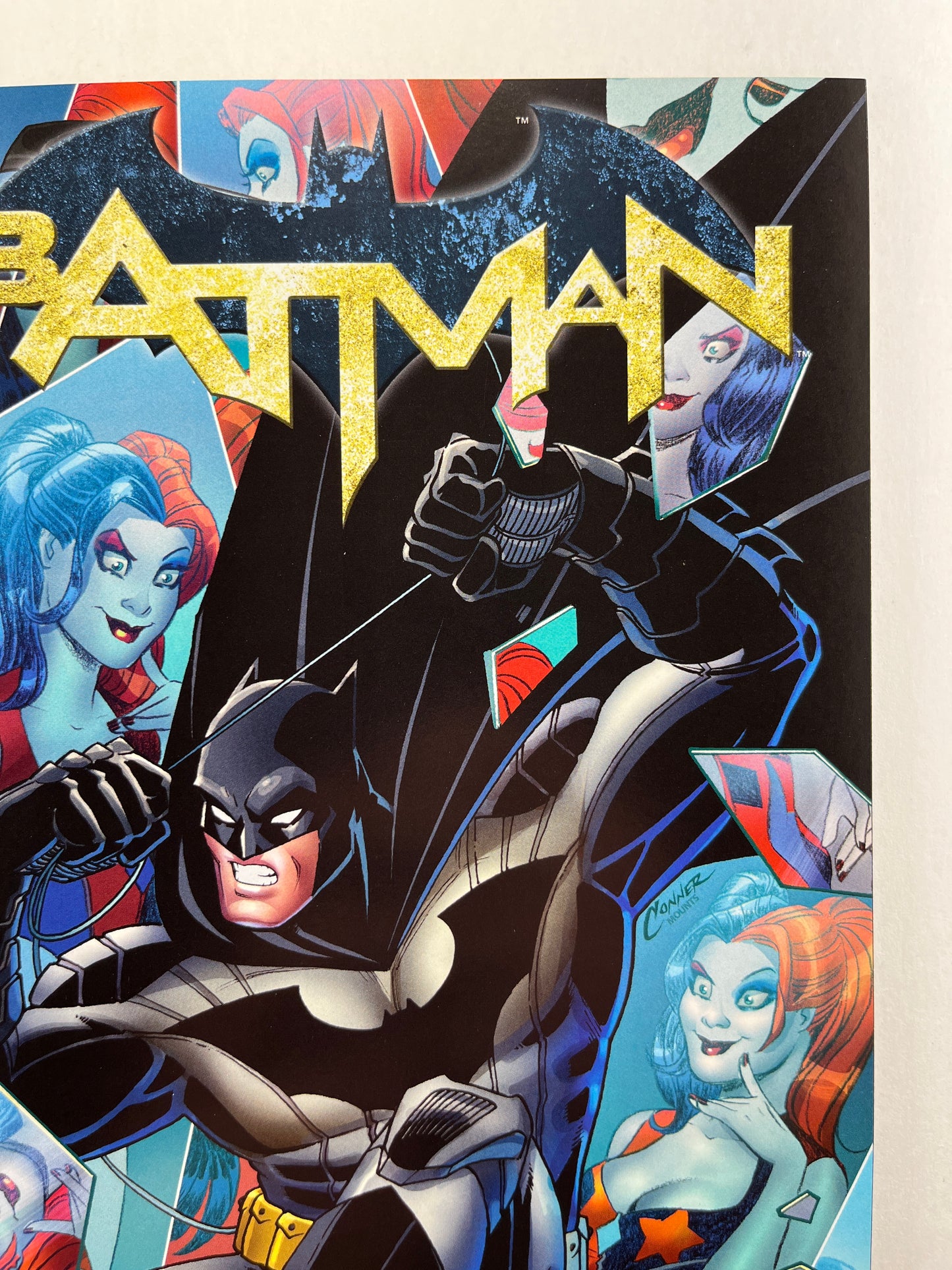 Batman #50 Dynamic Forces Amanda Conner Batman v Superman Connecting Variant (Mar 2016) (With COA)