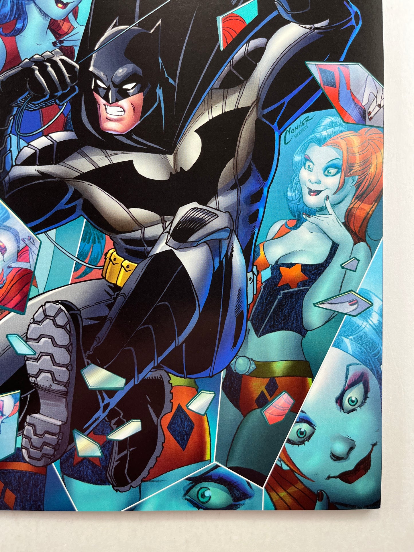 Batman #50 Dynamic Forces Amanda Conner Batman v Superman Connecting Variant (Mar 2016) (With COA)