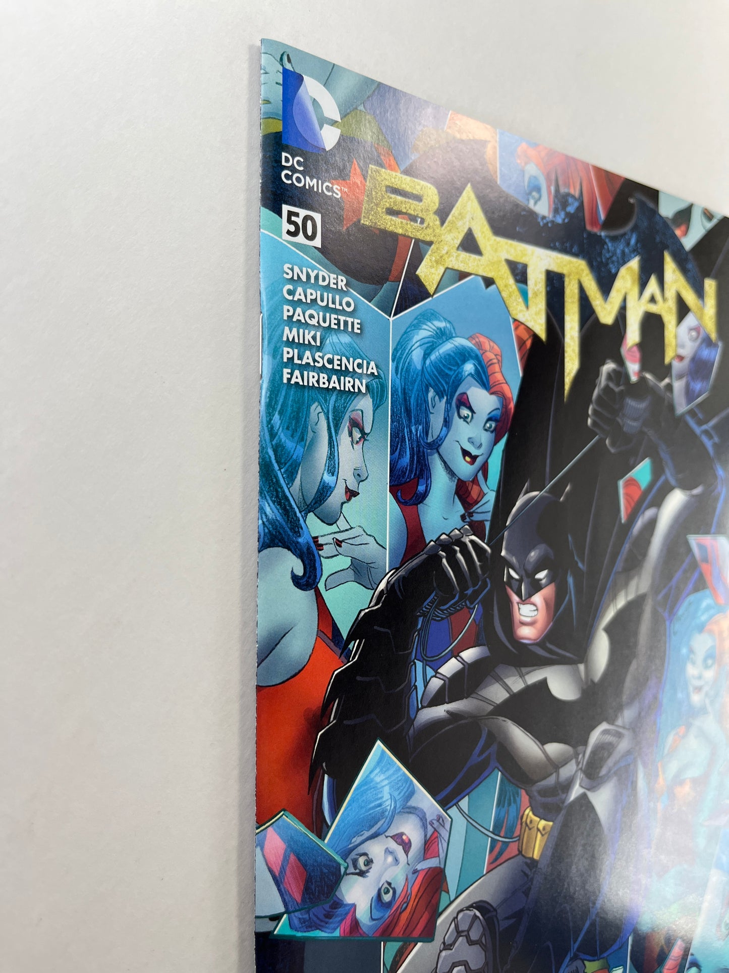 Batman #50 Dynamic Forces Amanda Conner Batman v Superman Connecting Variant (Mar 2016) (With COA)