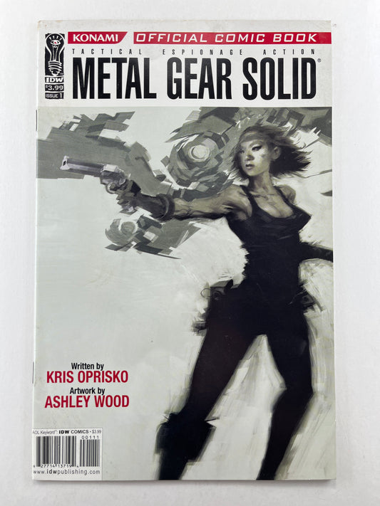 Metal Gear Solid #1 2nd Printing (Sep 2004) (Rare 2nd Print)