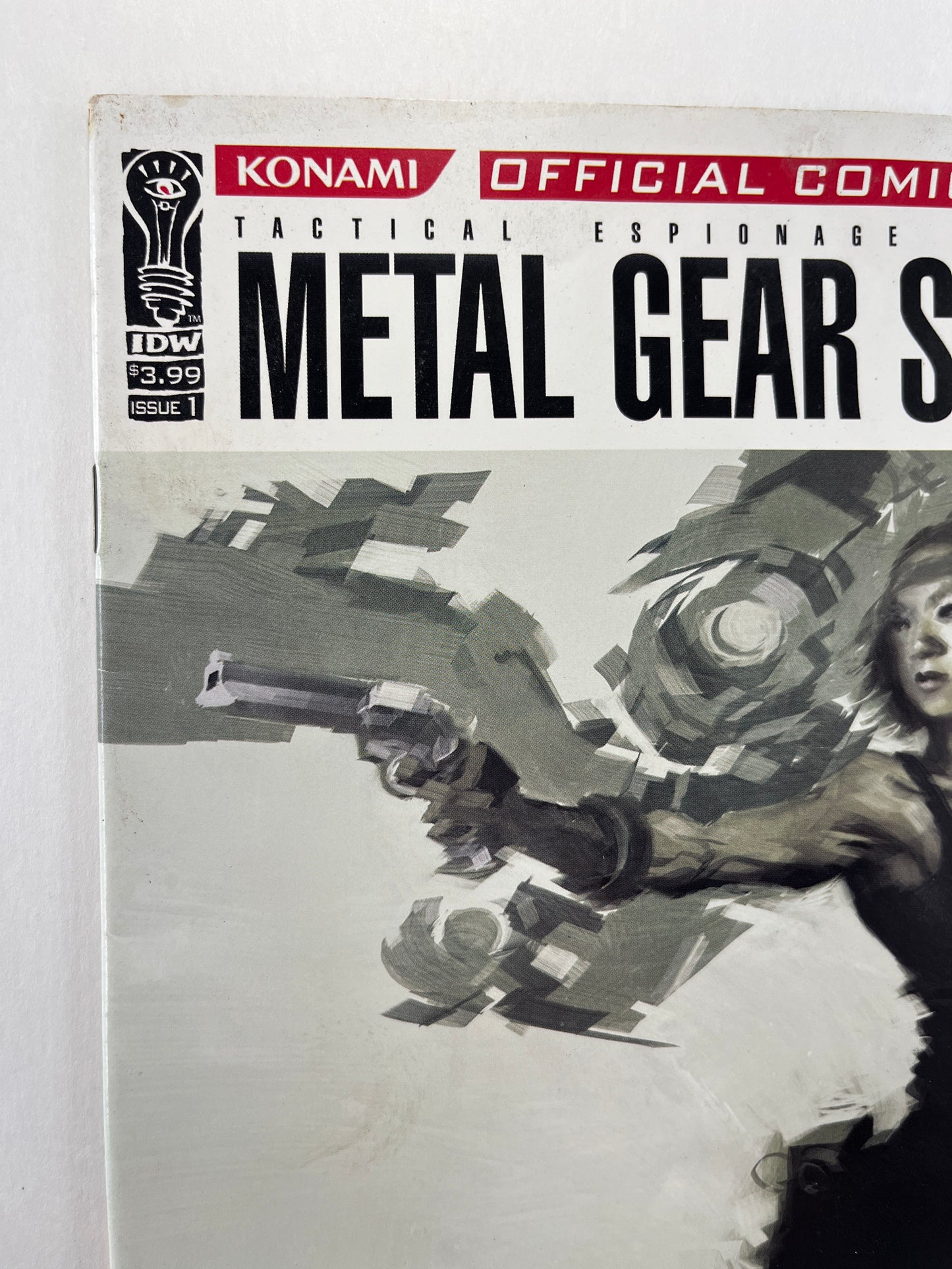 Metal Gear Solid #1 2nd Printing (Sep 2004) (Rare 2nd Print)