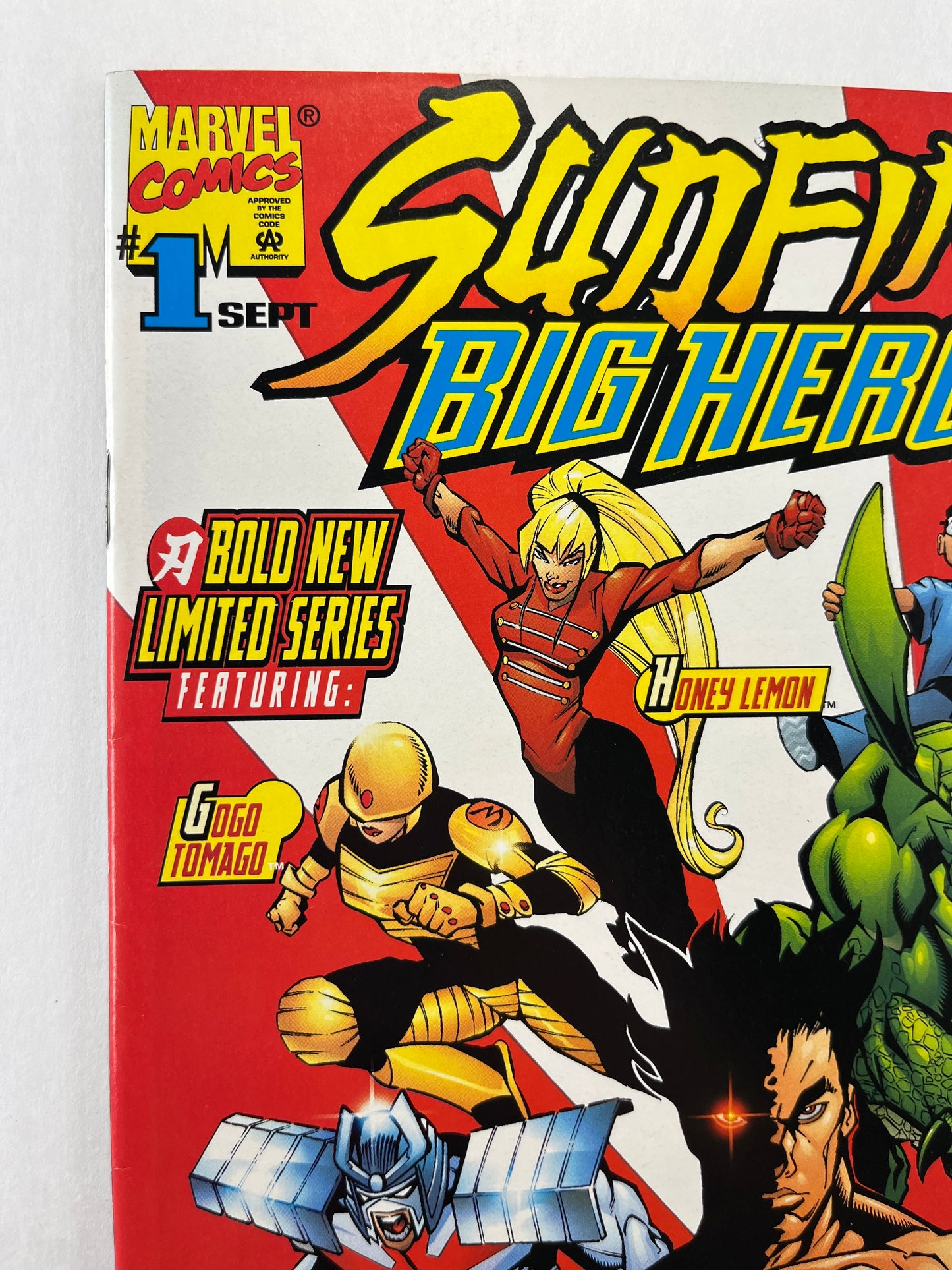 Sunfire & Big Hero 6 #1 (Sep 1998) (1st Baymax) (1st Big Hero 6 Team)