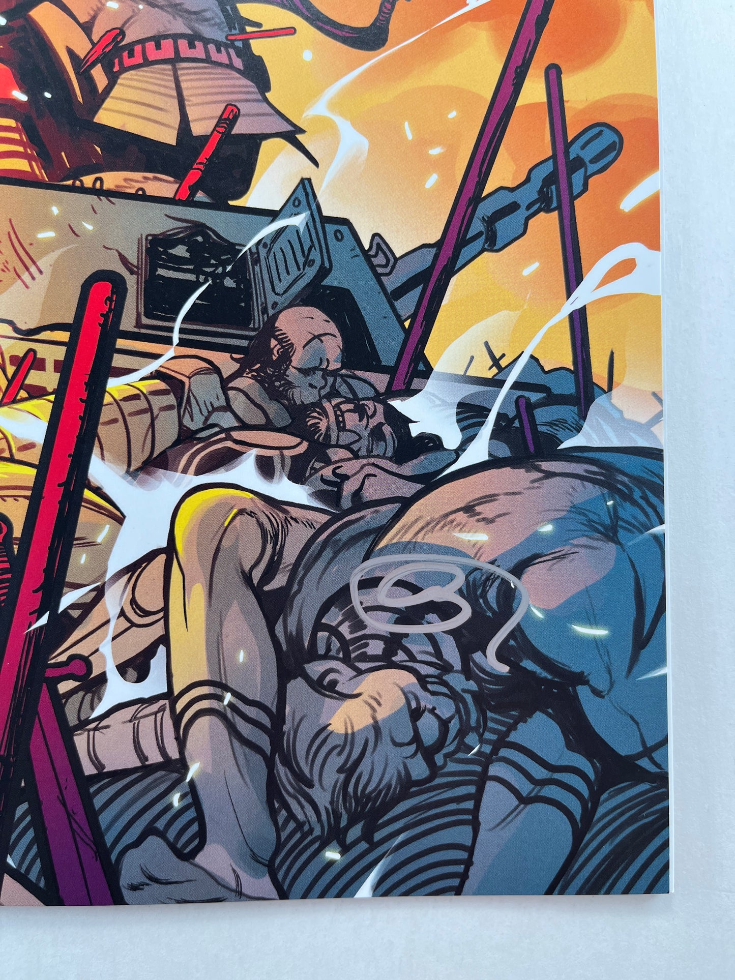 Invincible Universe: Battle Beast #8 Cover E 1:50 Baldemar Rivas Variant (Apr 2026) (Signed by Baldemar Rivas)