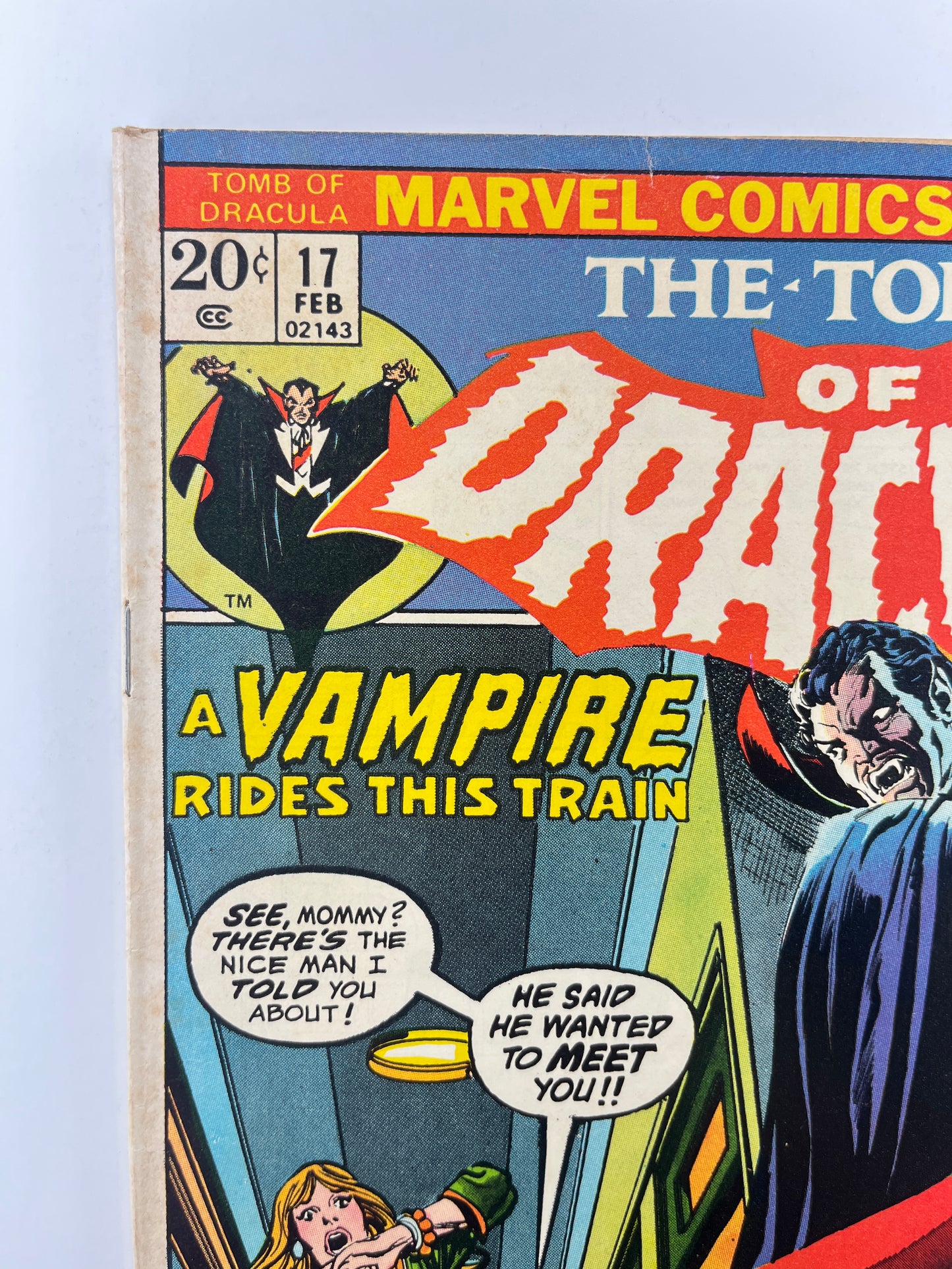 The Tomb of Dracula #17 (Feb 1974) (Blade Appearance)