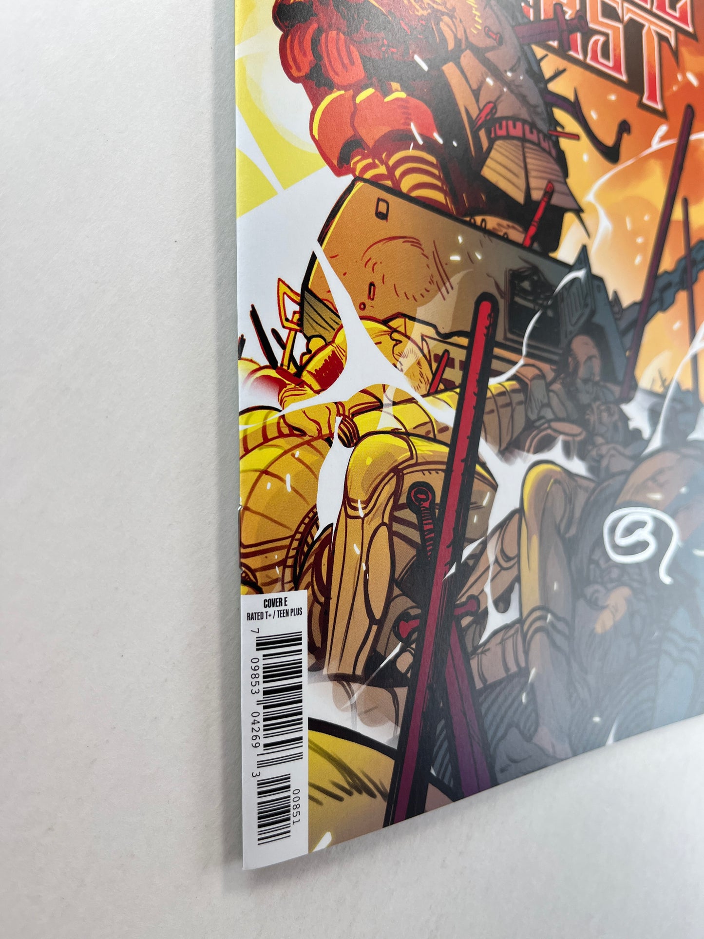 Invincible Universe: Battle Beast #8 Cover E 1:50 Baldemar Rivas Variant (Apr 2026) (Signed by Baldemar Rivas)