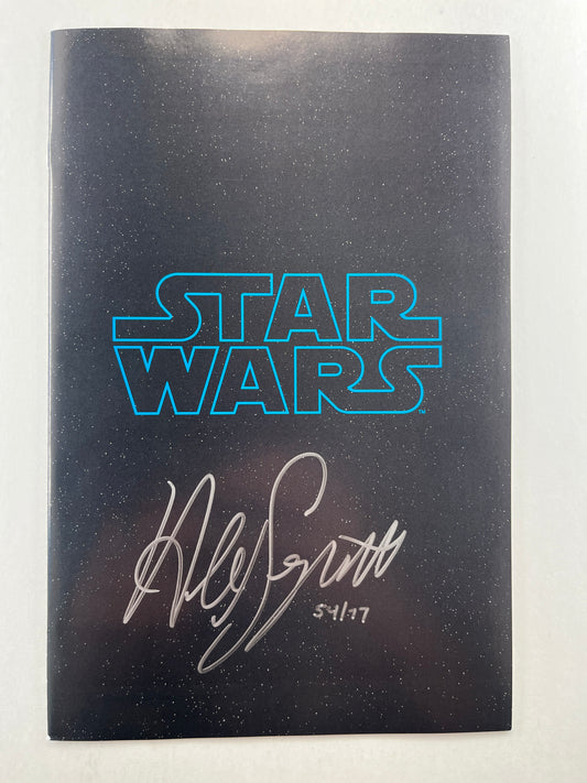 Star Wars #1 Logo Variant (May 2025) (Signed by Alex Segura w/COA)