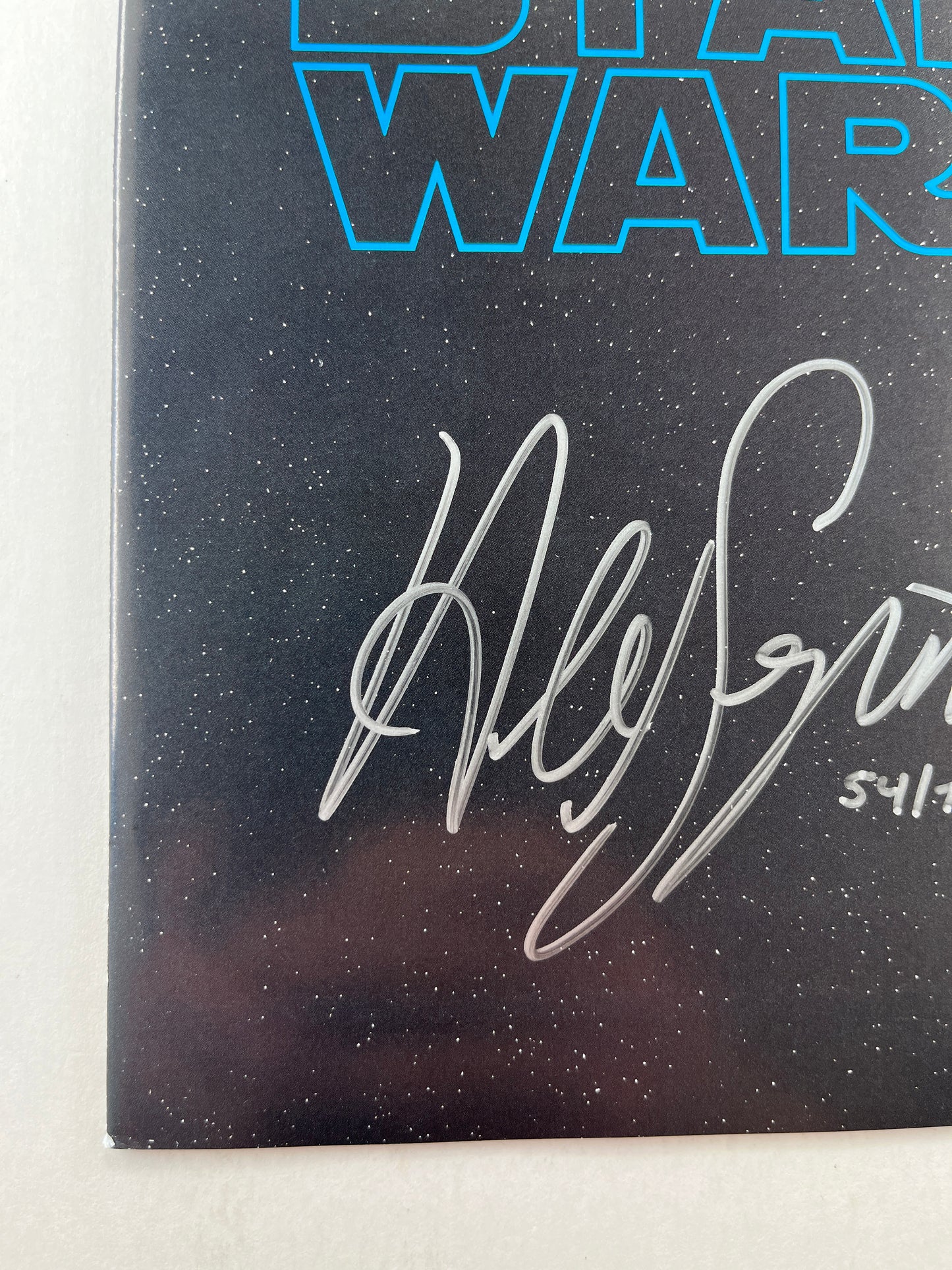 Star Wars #1 Logo Variant (May 2025) (Signed by Alex Segura w/COA)