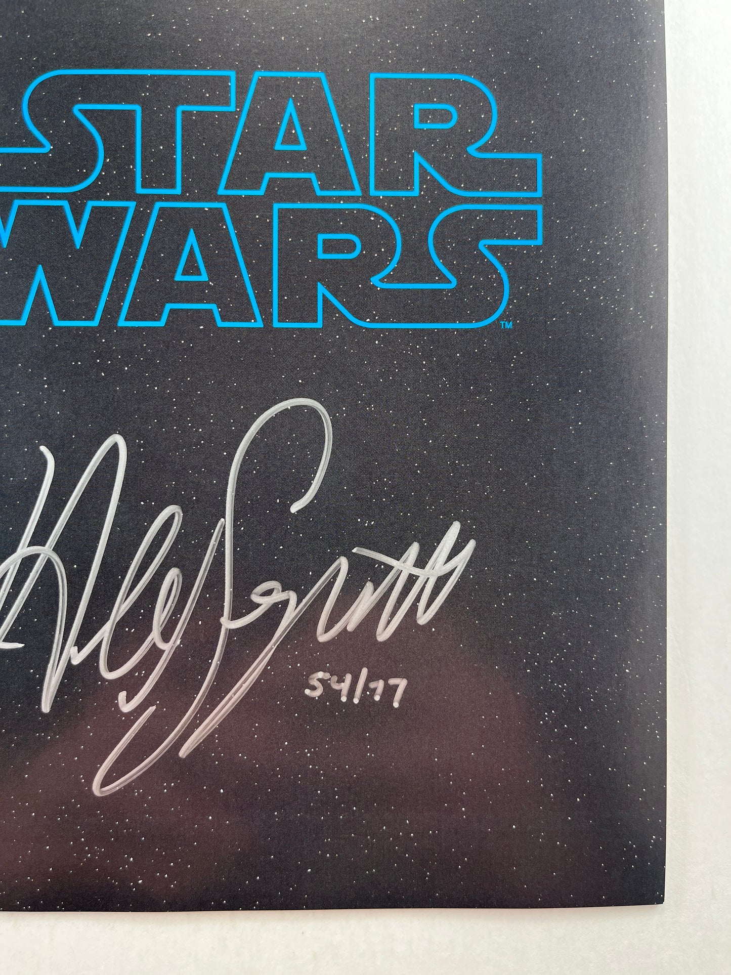 Star Wars #1 Logo Variant (May 2025) (Signed by Alex Segura w/COA)