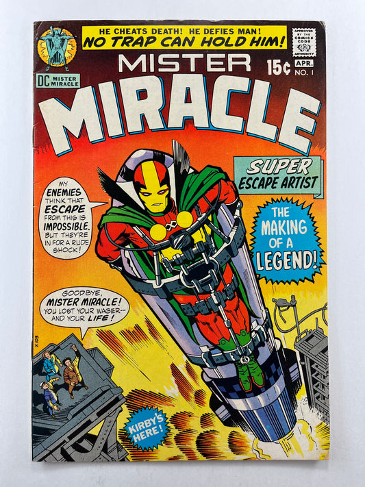 Mister Miracle #1 (Apr 1971) (1st Mr. Miracle)