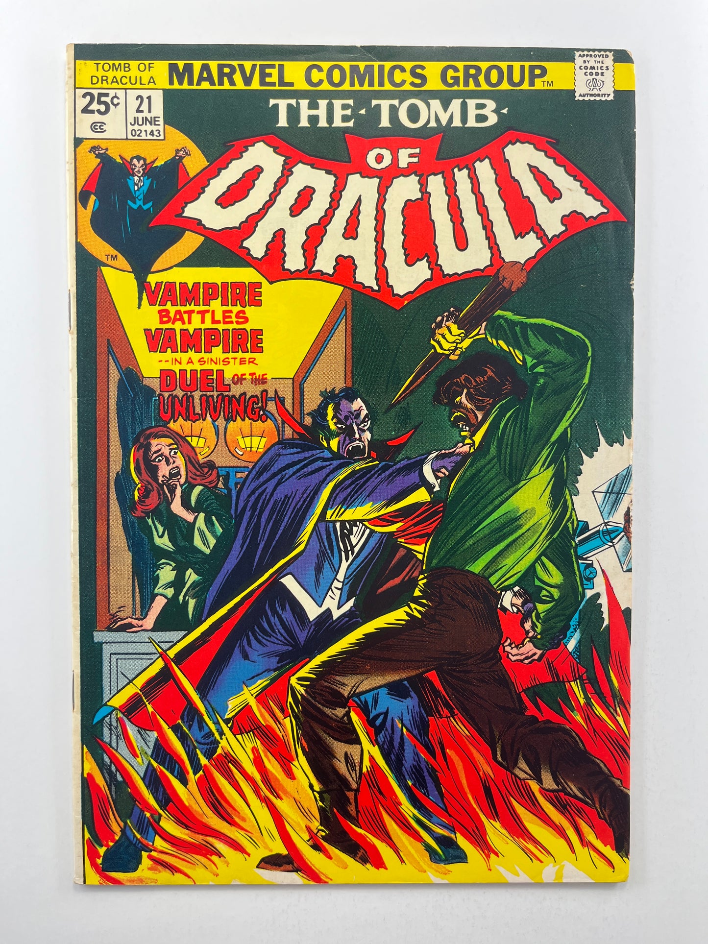 The Tomb of Dracula #21 (Jun 1974)