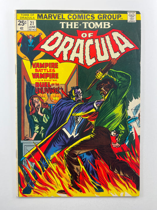 The Tomb of Dracula #21 (Jun 1974)