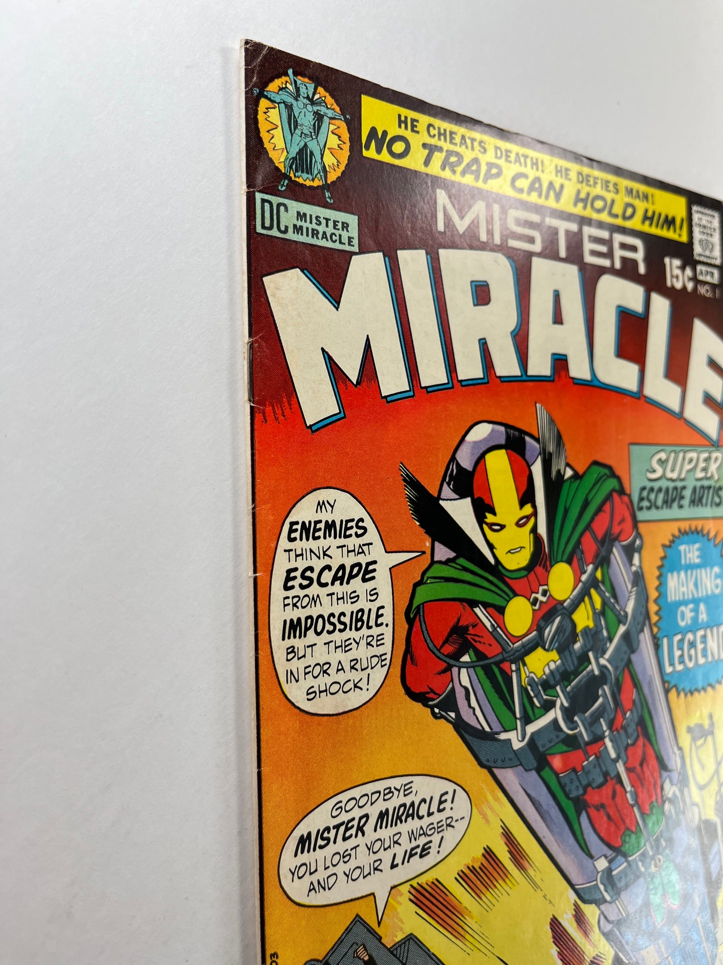 Mister Miracle #1 (Apr 1971) (1st Mr. Miracle)
