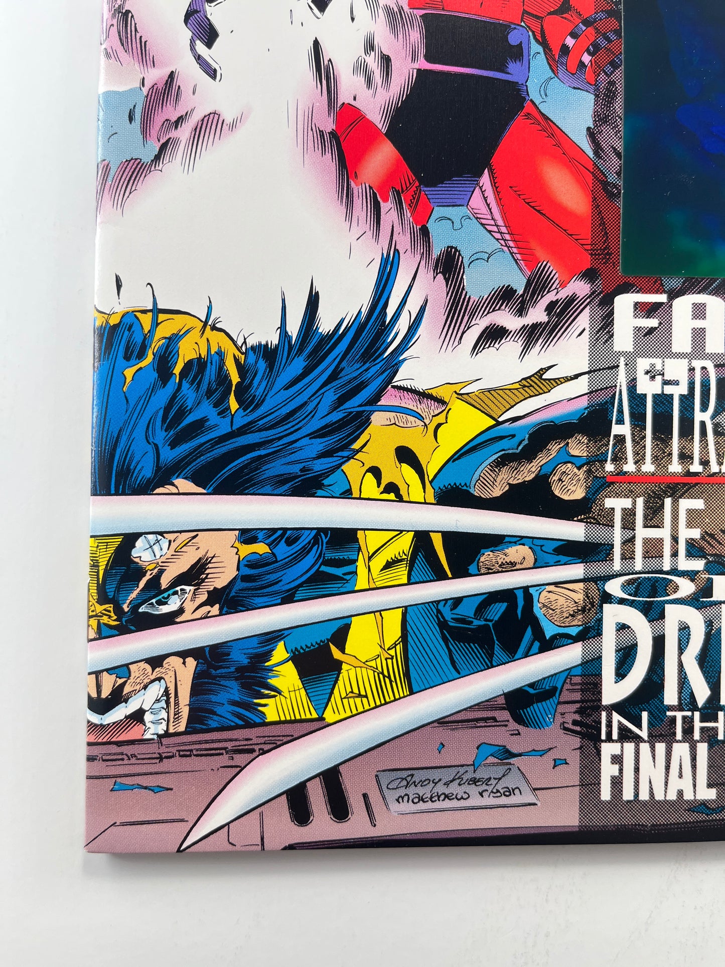 X-Men #25 (Oct 1993) (Partial Blue Hologram)
