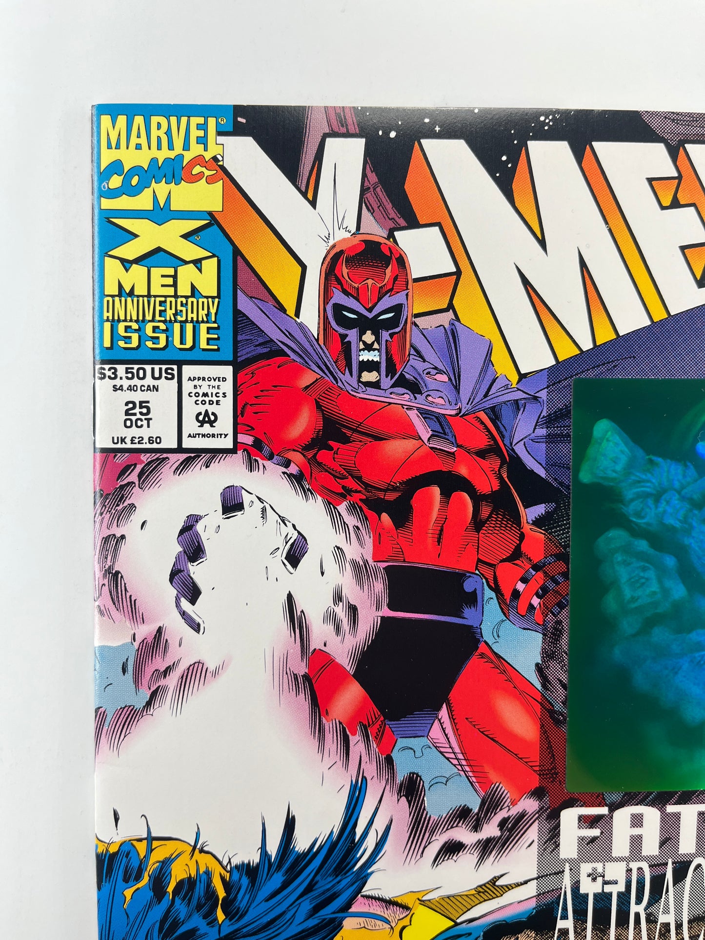 X-Men #25 (Oct 1993) (Partial Blue Hologram)