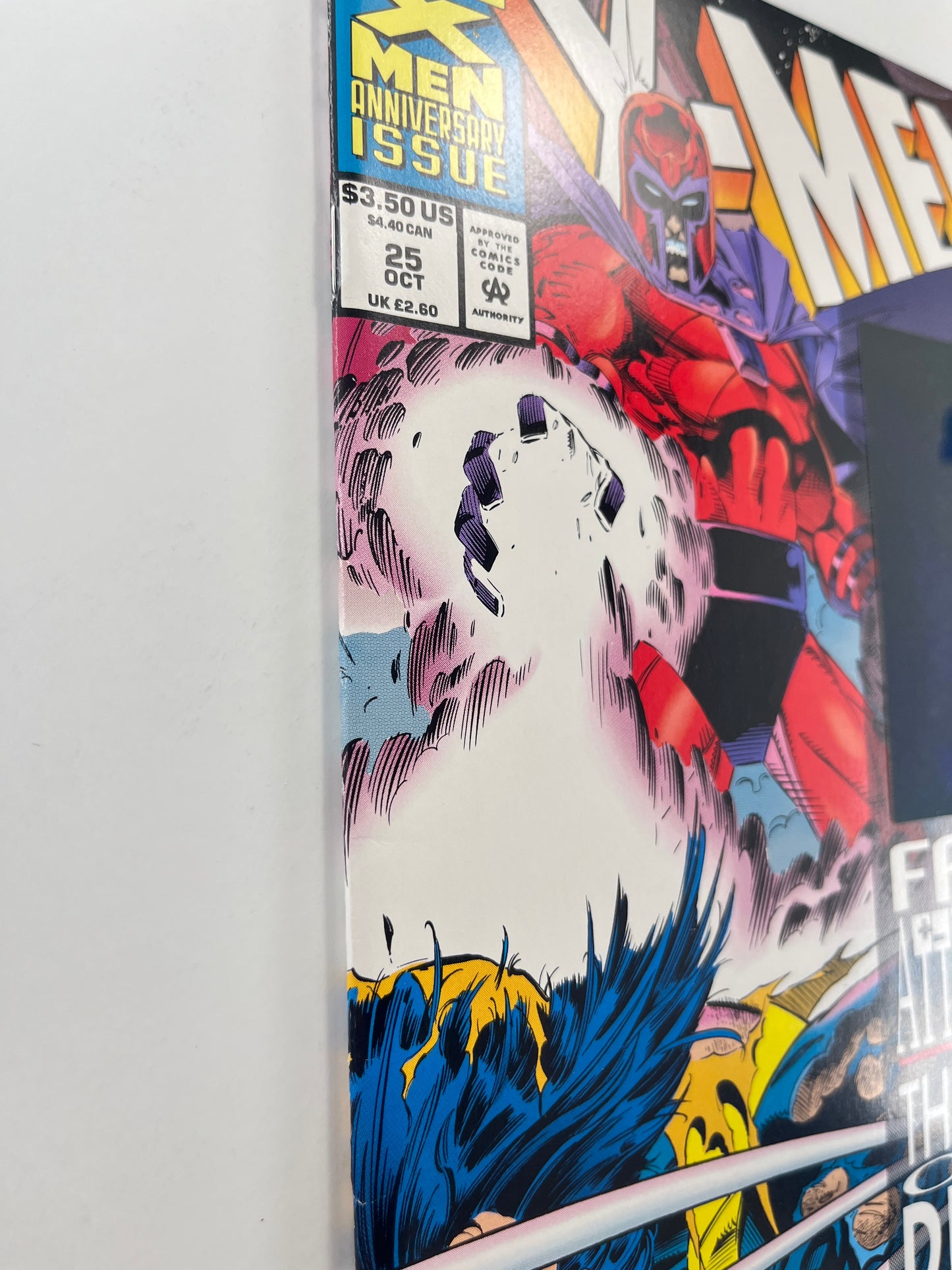 X-Men #25 (Oct 1993) (Partial Blue Hologram)