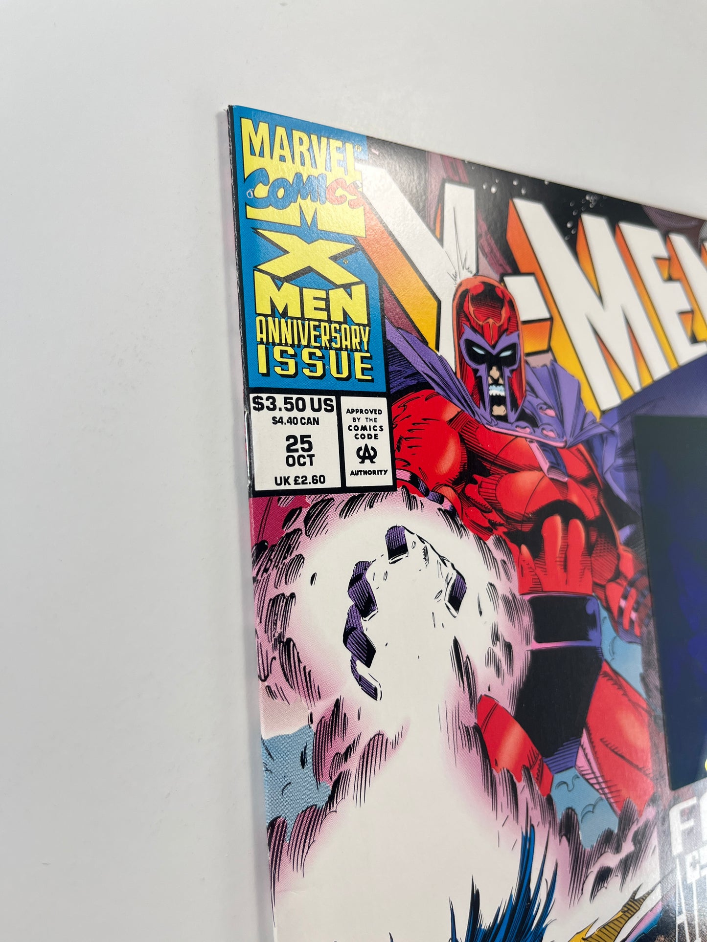 X-Men #25 (Oct 1993) (Partial Blue Hologram)