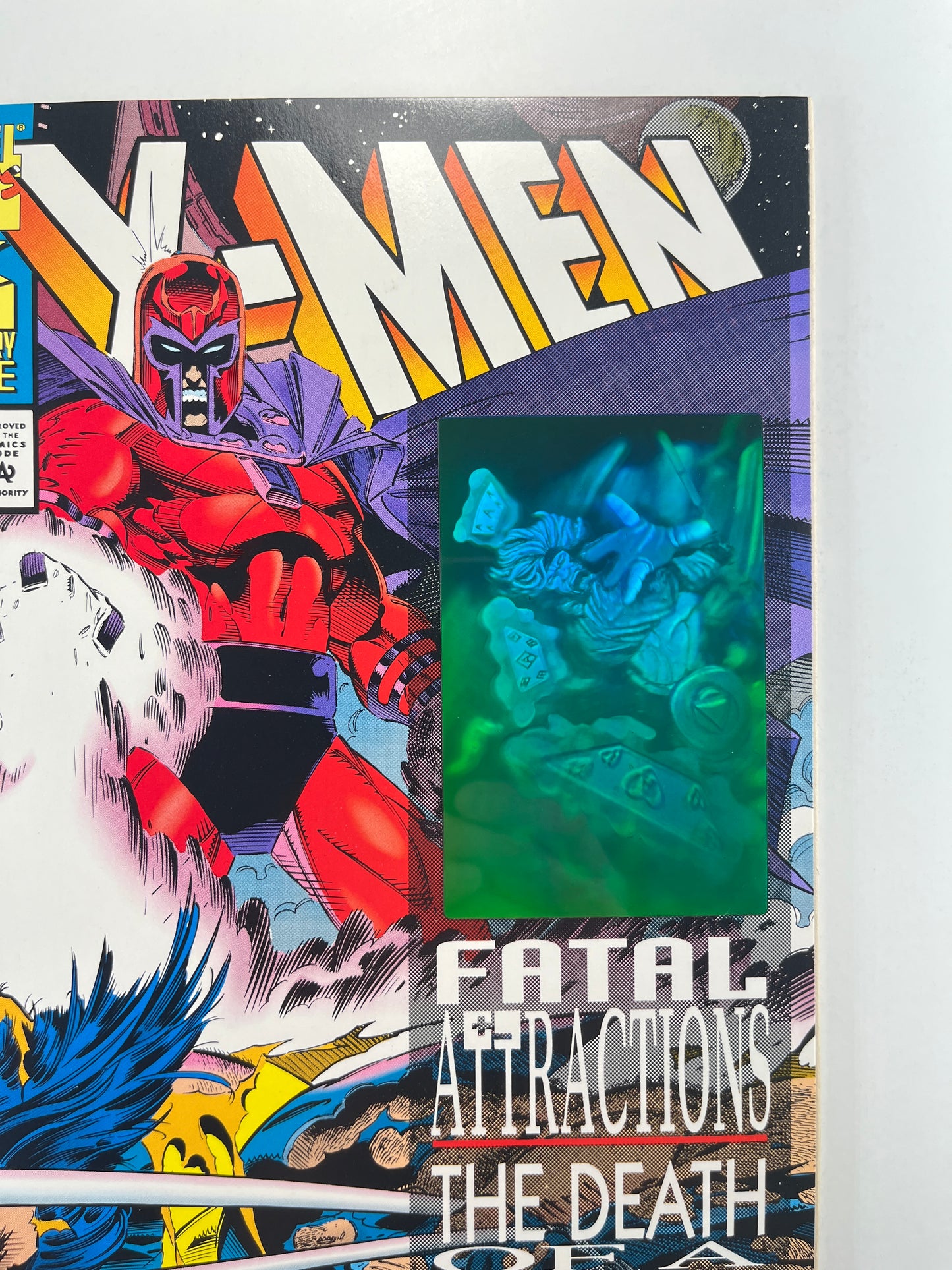 X-Men #25 (Oct 1993) (Partial Blue Hologram)