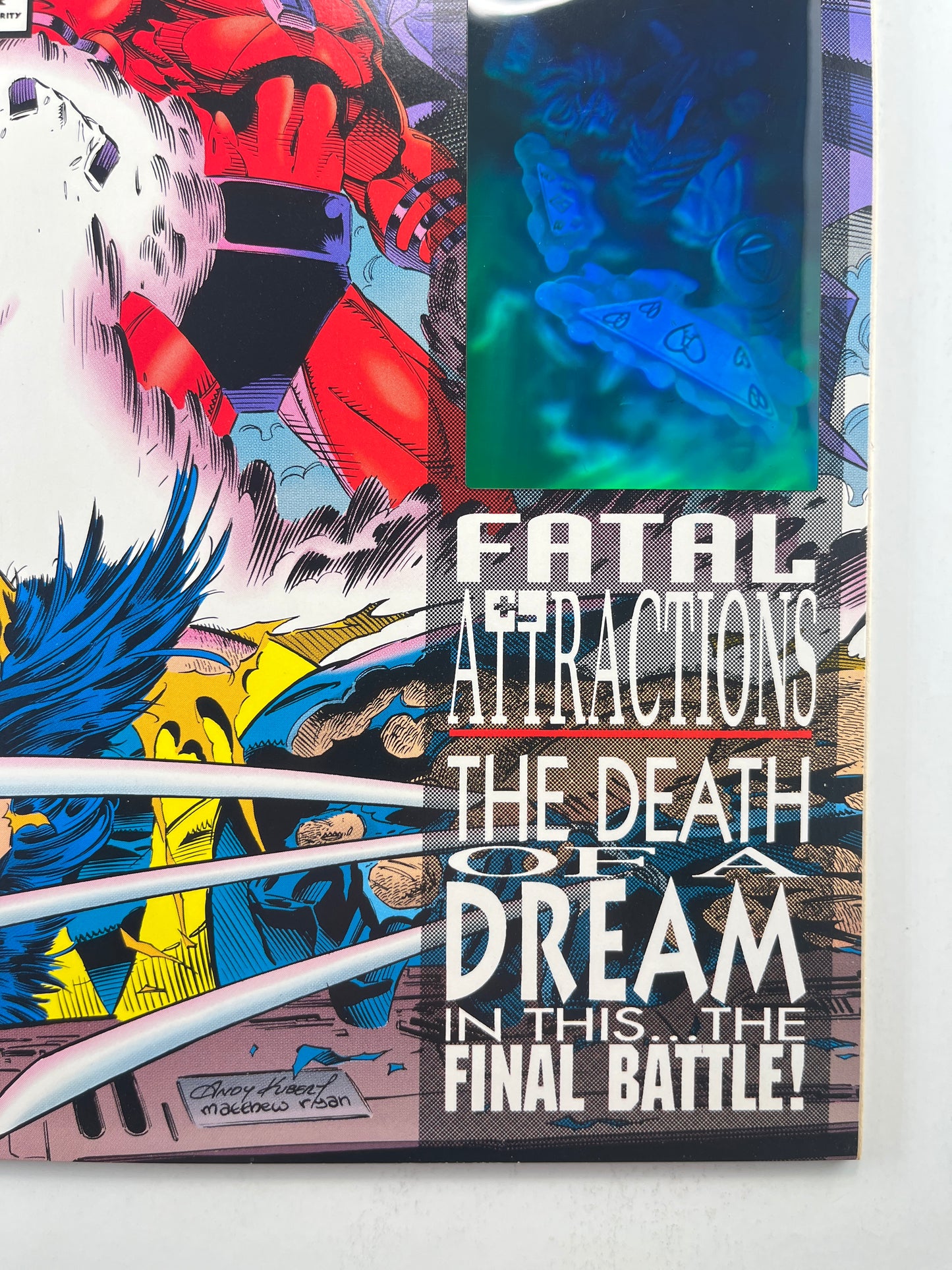 X-Men #25 (Oct 1993) (Partial Blue Hologram)