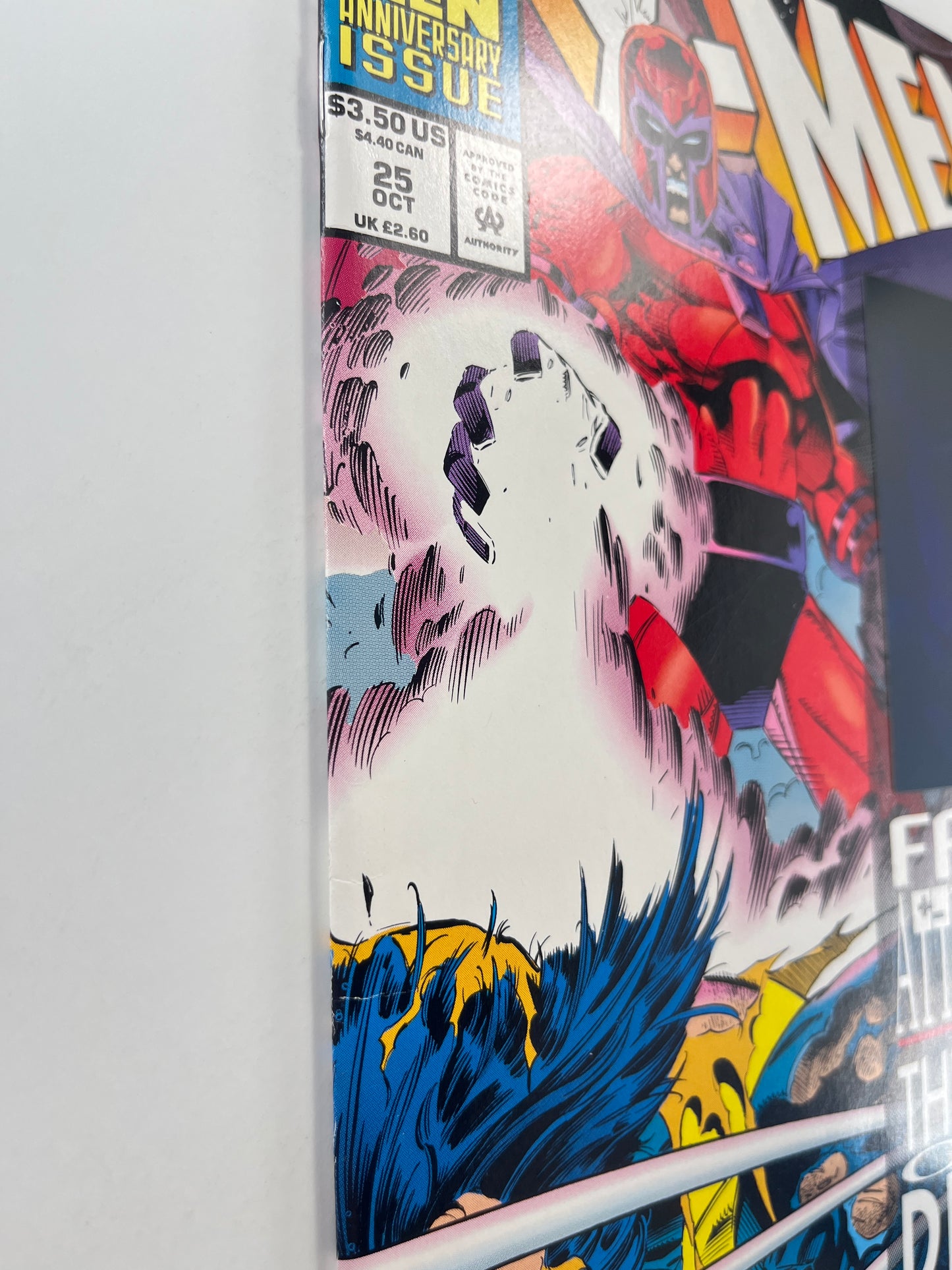 X-Men #25 (Oct 1993) (Partial Blue Hologram)