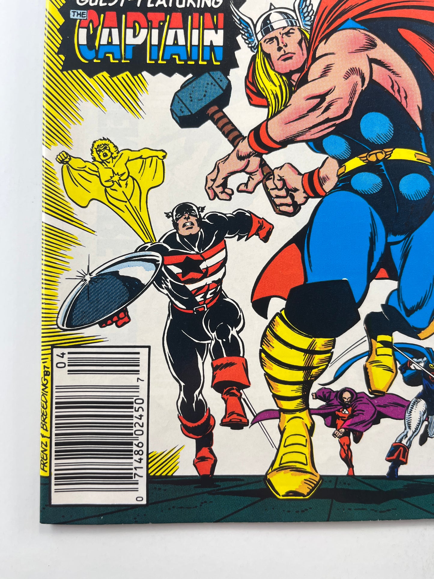 Thor #390 (Apr 1988) (1st Cap Lifts Mjolnir)