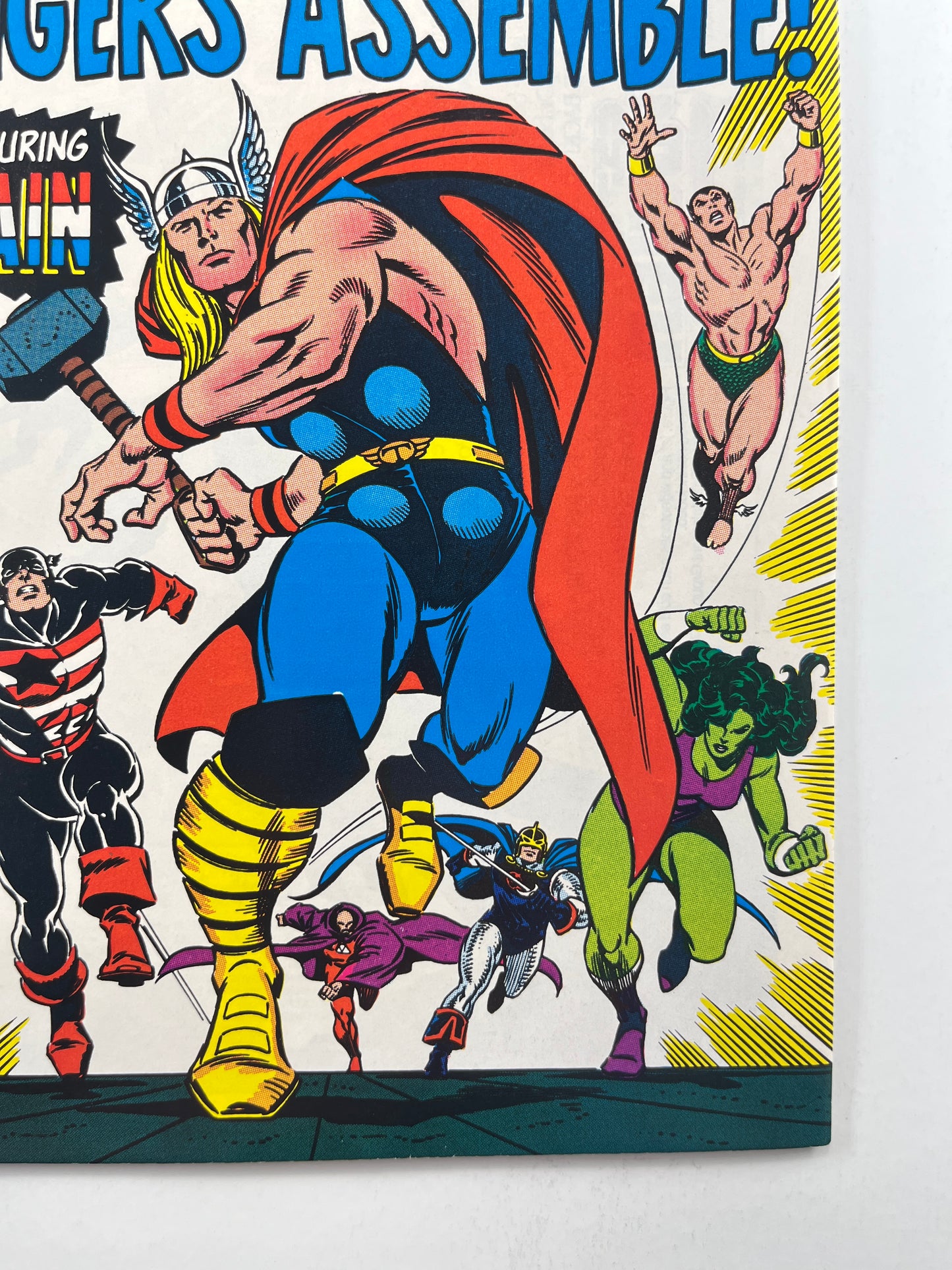 Thor #390 (Apr 1988) (1st Cap Lifts Mjolnir)