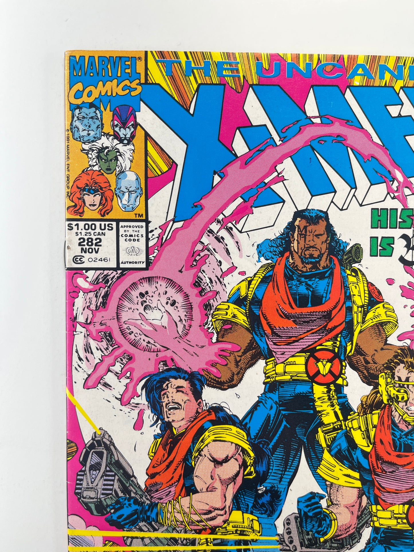 Uncanny X-Men #282 1st Bishop (Nov 1991) (Newsstand)