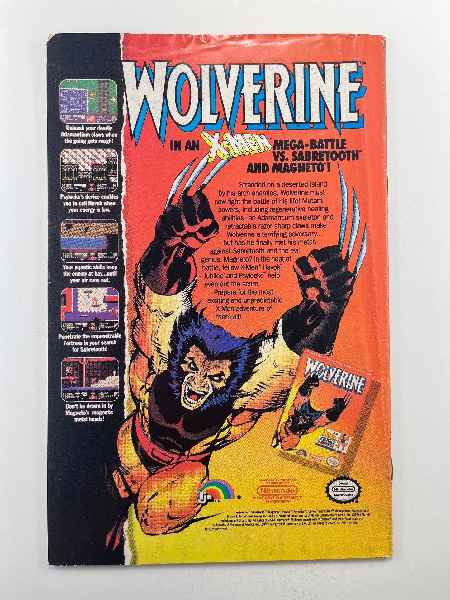Uncanny X-Men #282 1st Bishop (Nov 1991) (Newsstand)